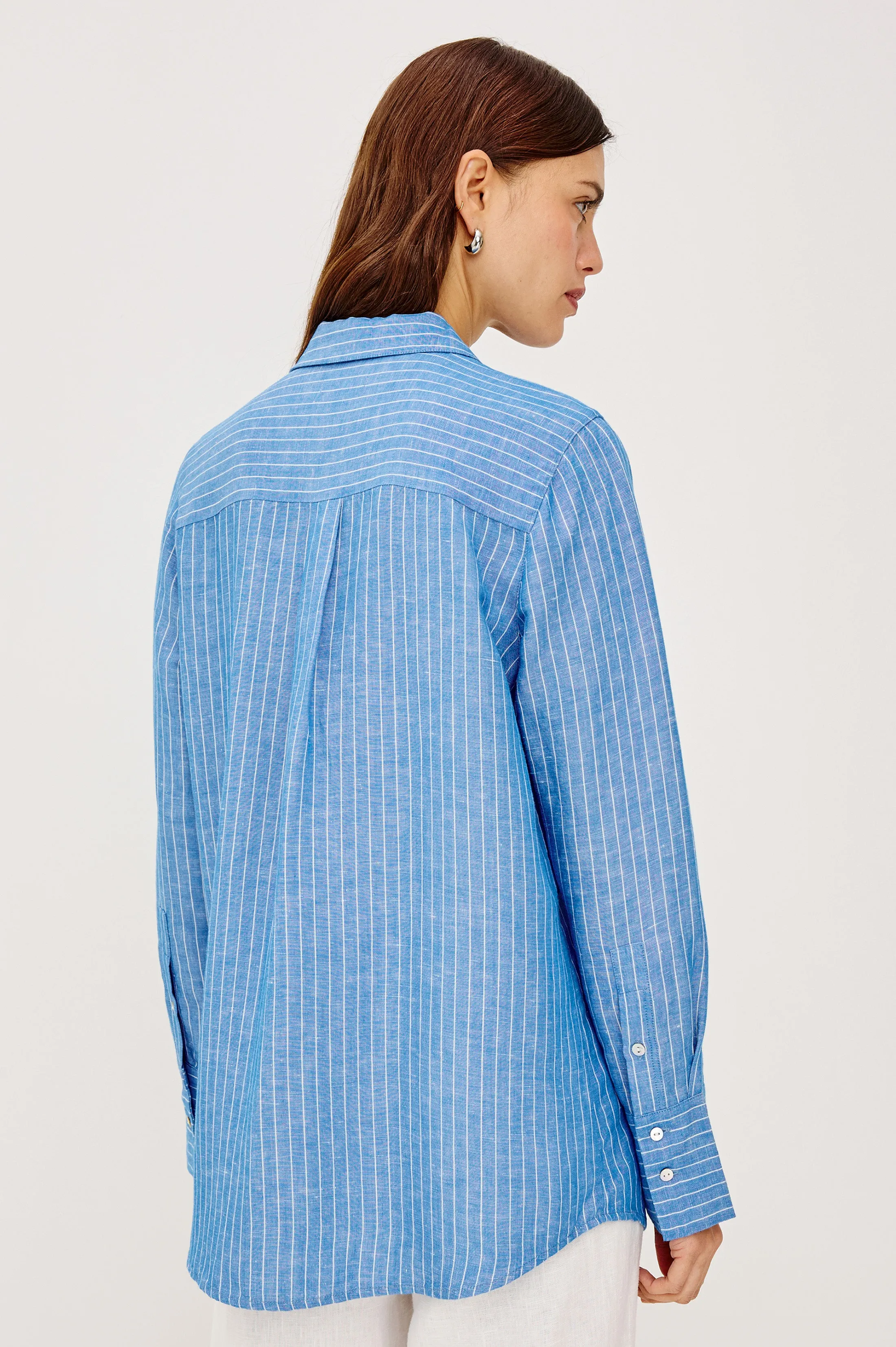 KNOX SHIRT - AVALON STRIPE sold by Rails product image thumbnail 5