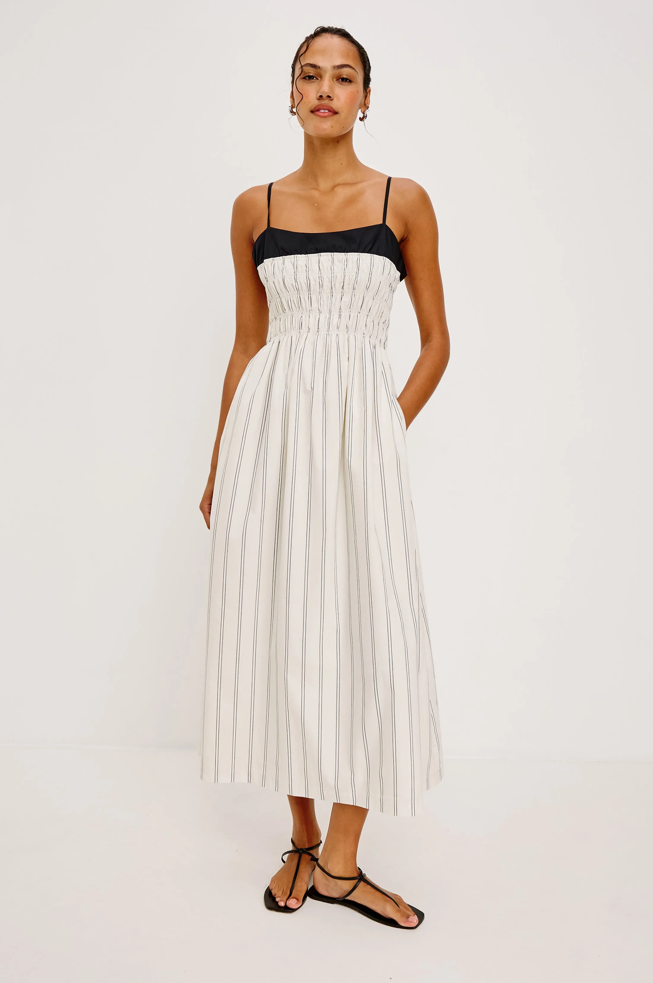 PRIMROSE DRESS - PALMA STRIPE sold by Rails product image thumbnail 4
