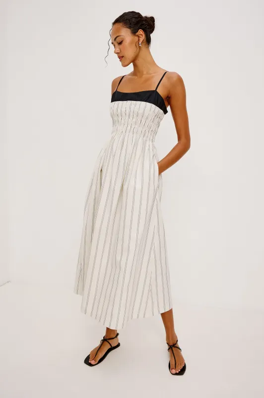PRIMROSE DRESS - PALMA STRIPE sold by Rails