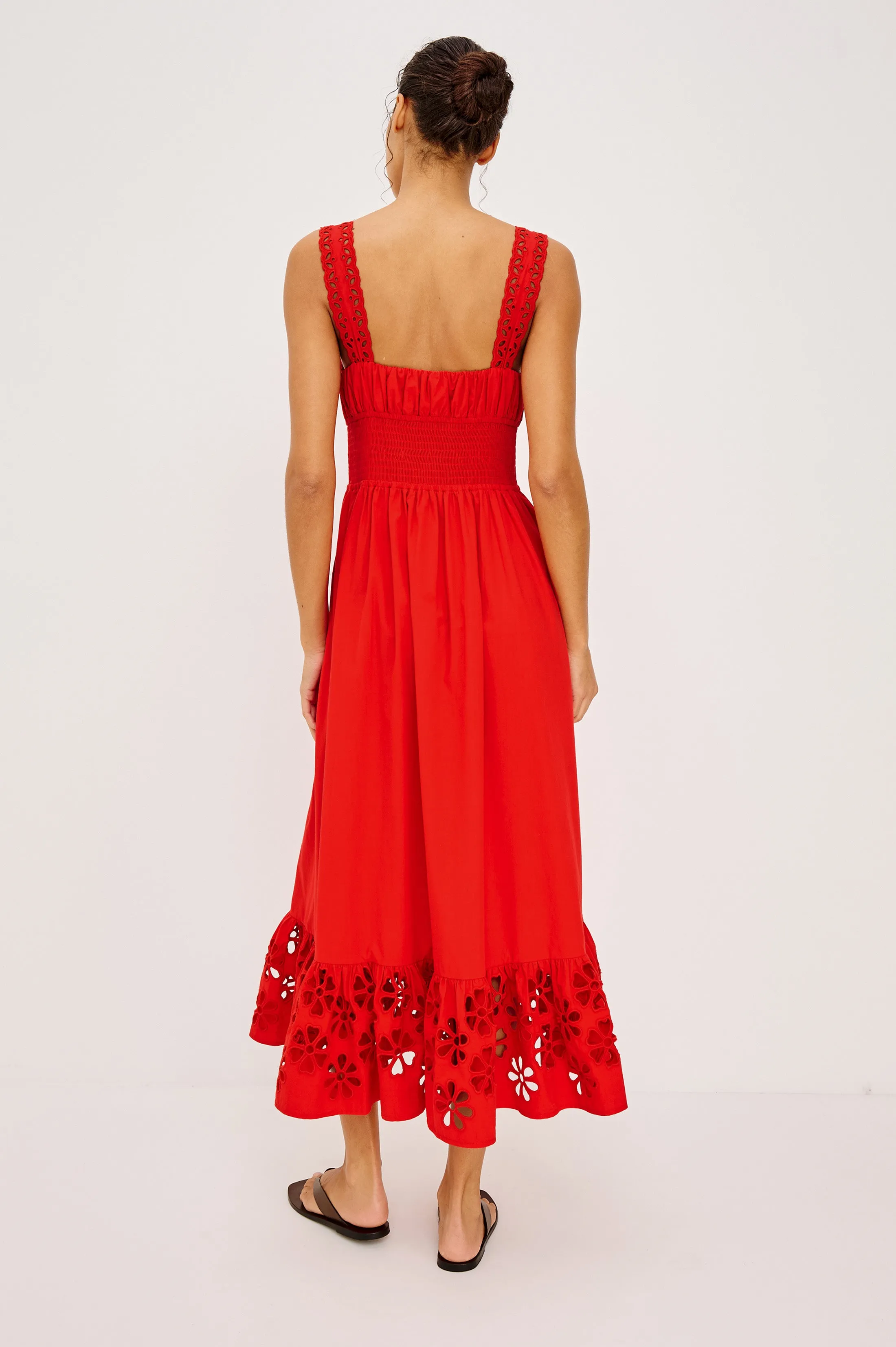 MOIRA DRESS - SCARLET sold by Rails product image thumbnail 5