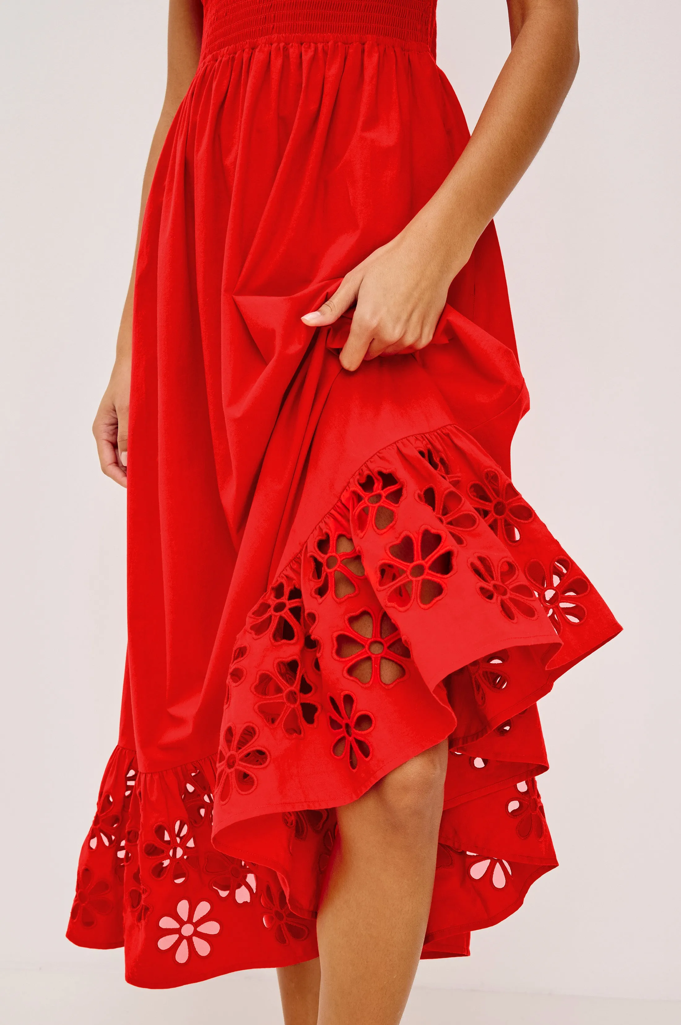 MOIRA DRESS - SCARLET sold by Rails product image thumbnail 2
