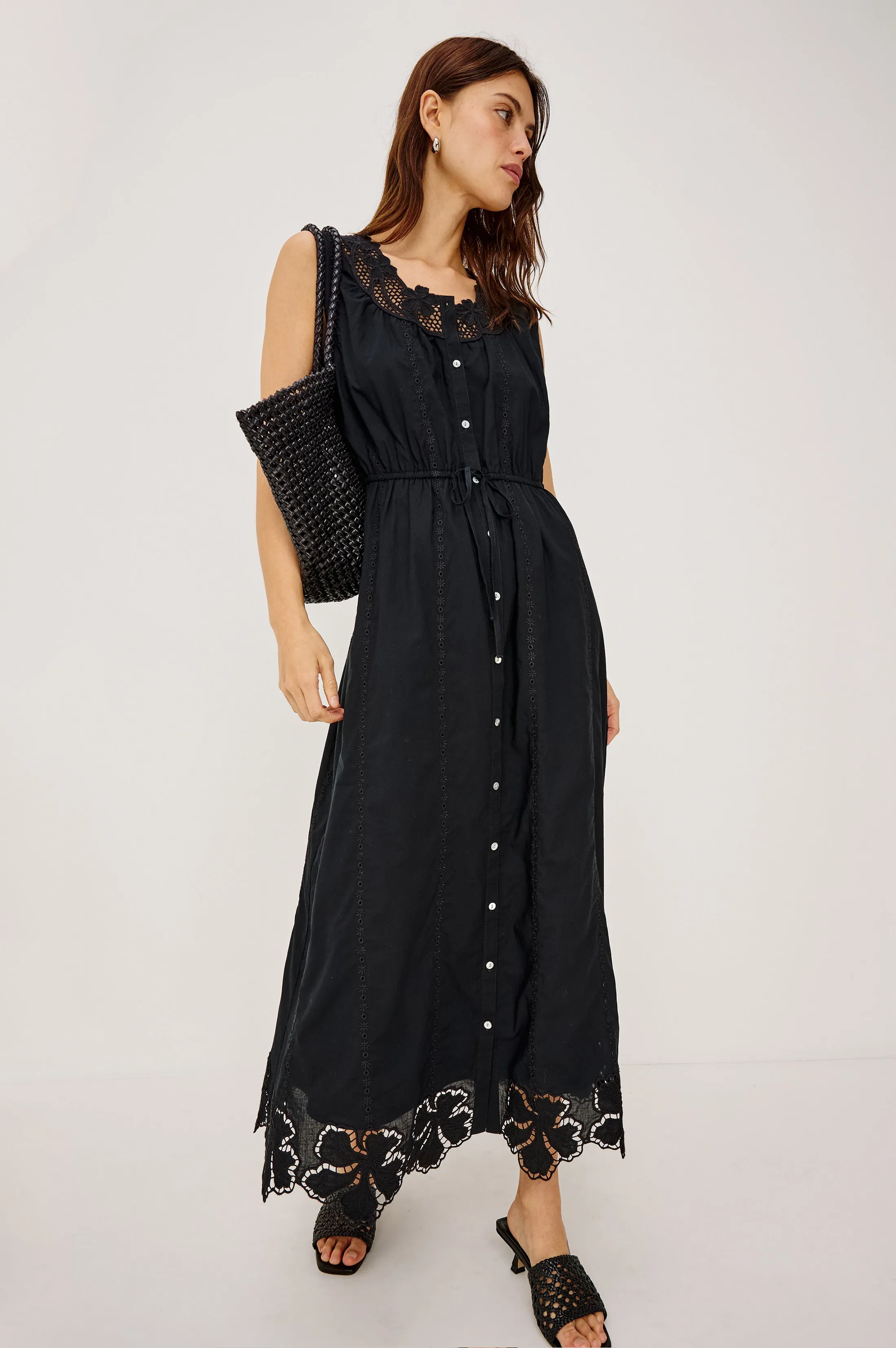 LORINA DRESS - BLACK sold by Rails product image thumbnail 3