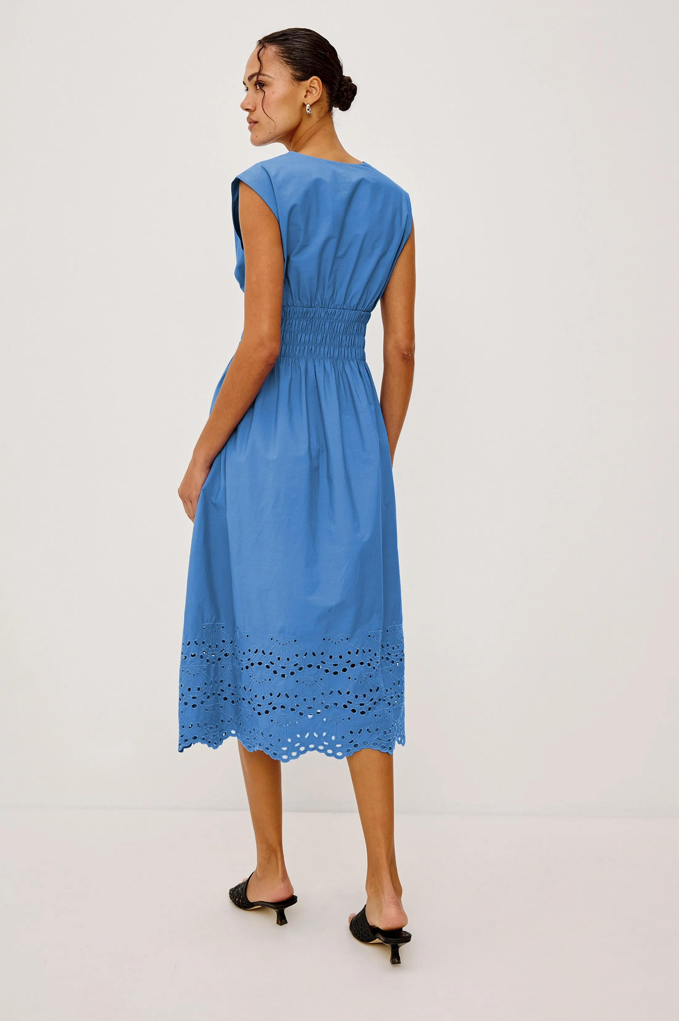 ROXANNE DRESS - HARBOR BLUE sold by Rails product image thumbnail 5