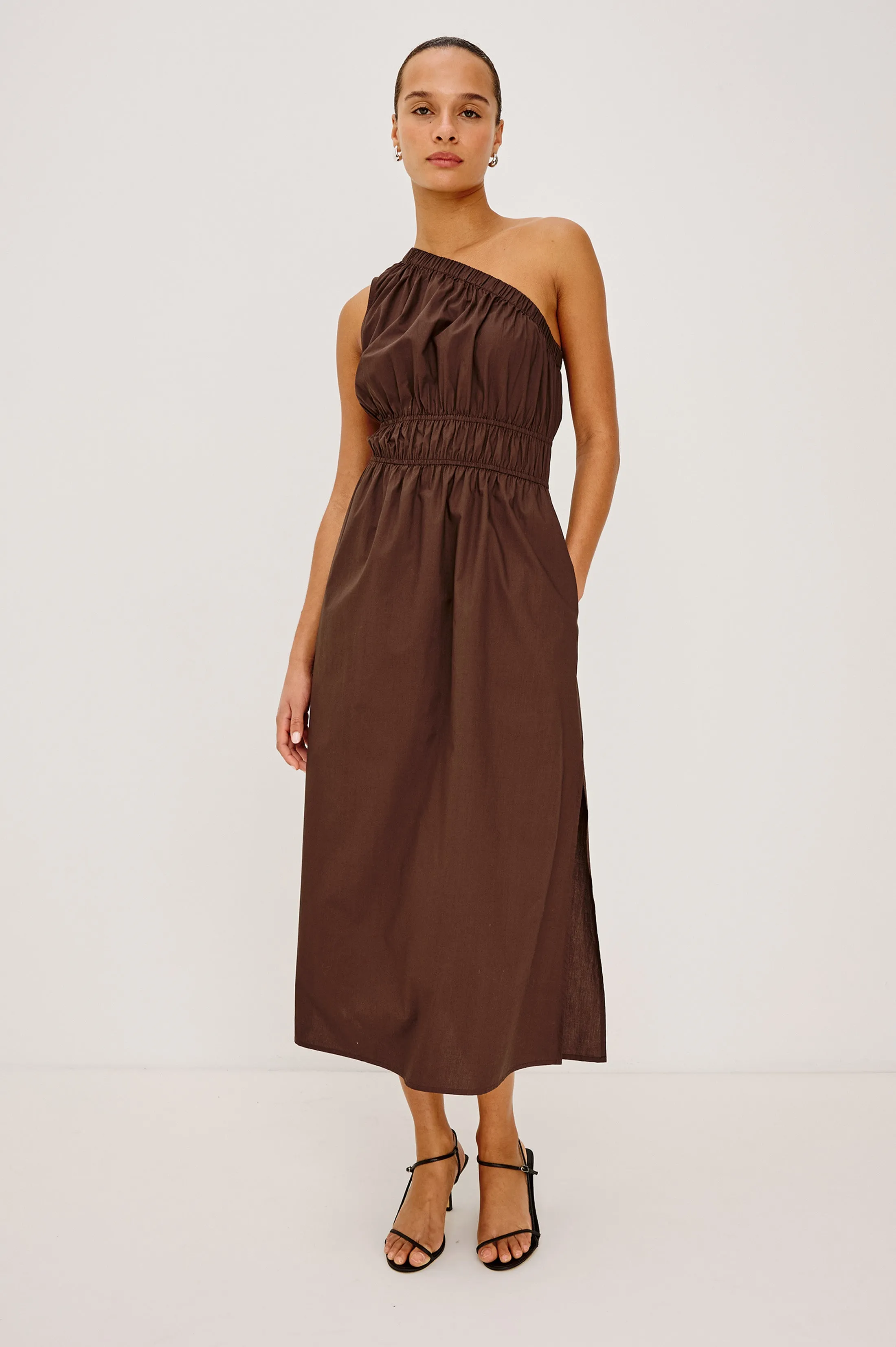 SELANI DRESS - ESPRESSO sold by Rails product image thumbnail 3