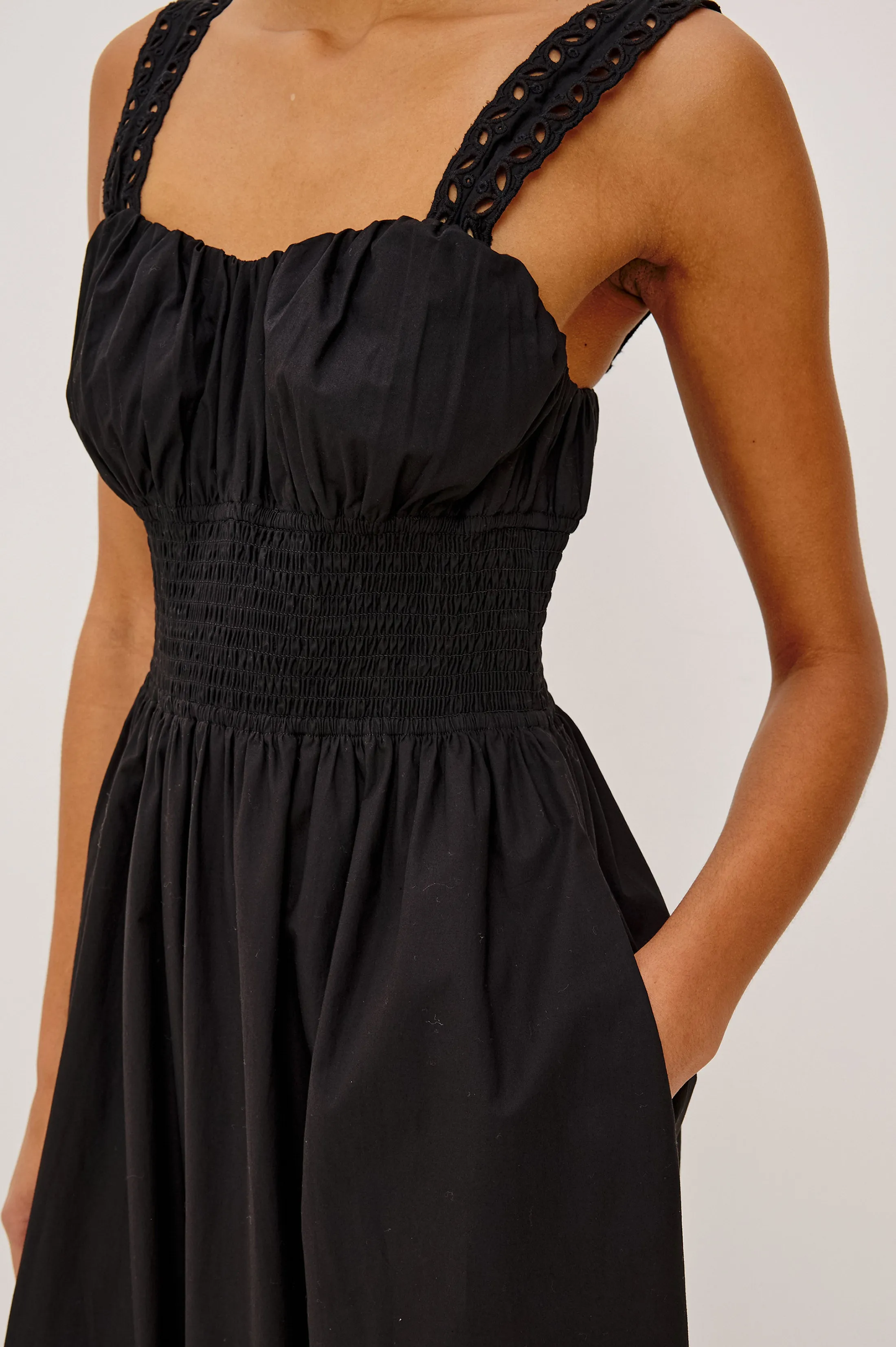 MOIRA DRESS - BLACK sold by Rails product image thumbnail 2