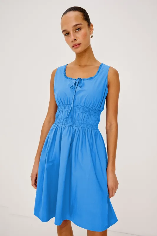 COSETTE DRESS - HARBOR BLUE made by Rails