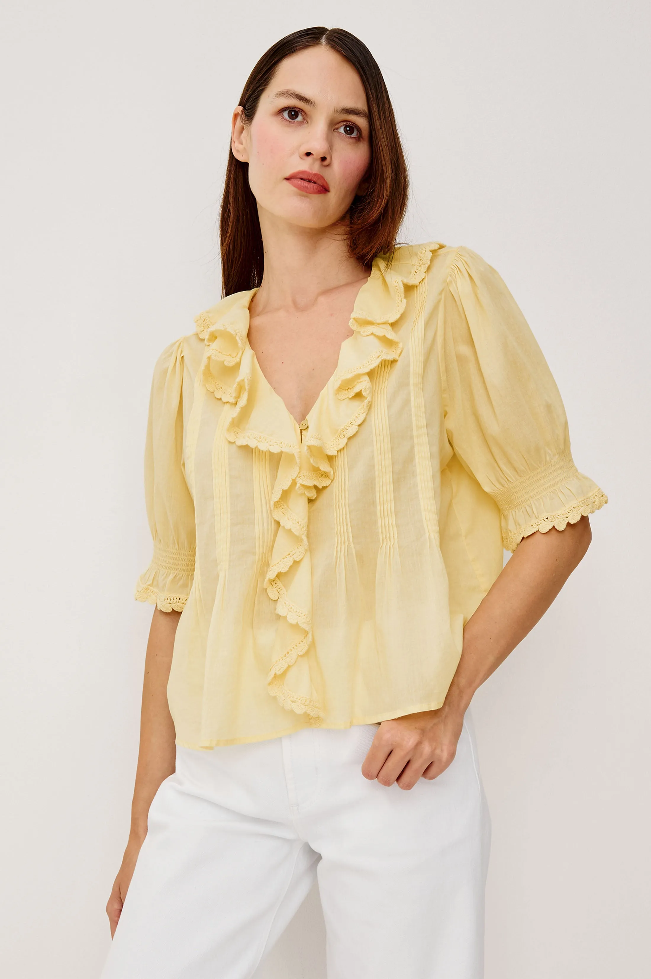BLOOM SHIRT - SUNSHINE sold by Rails