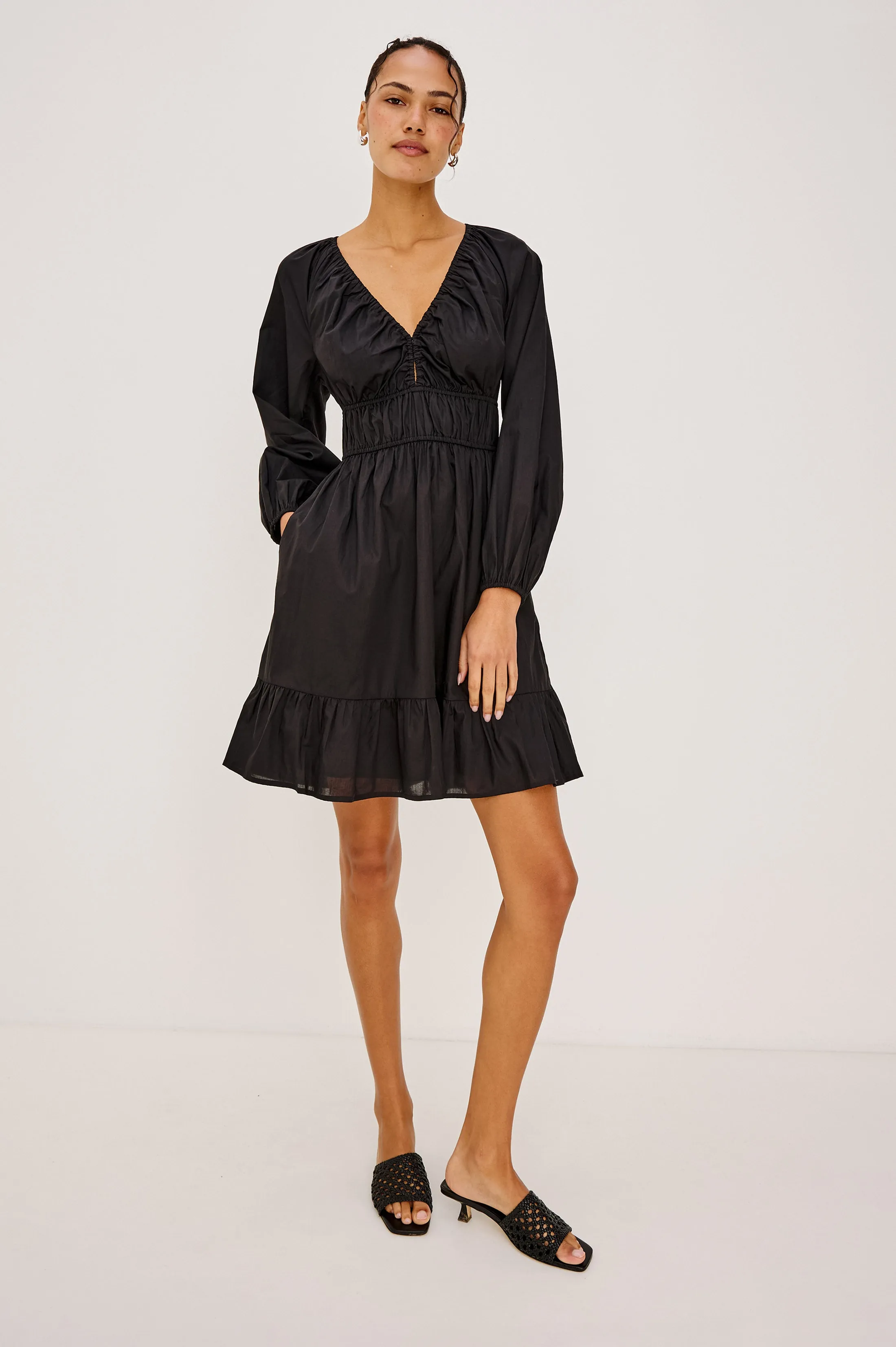 KRINA DRESS - BLACK sold by Rails product image thumbnail 3