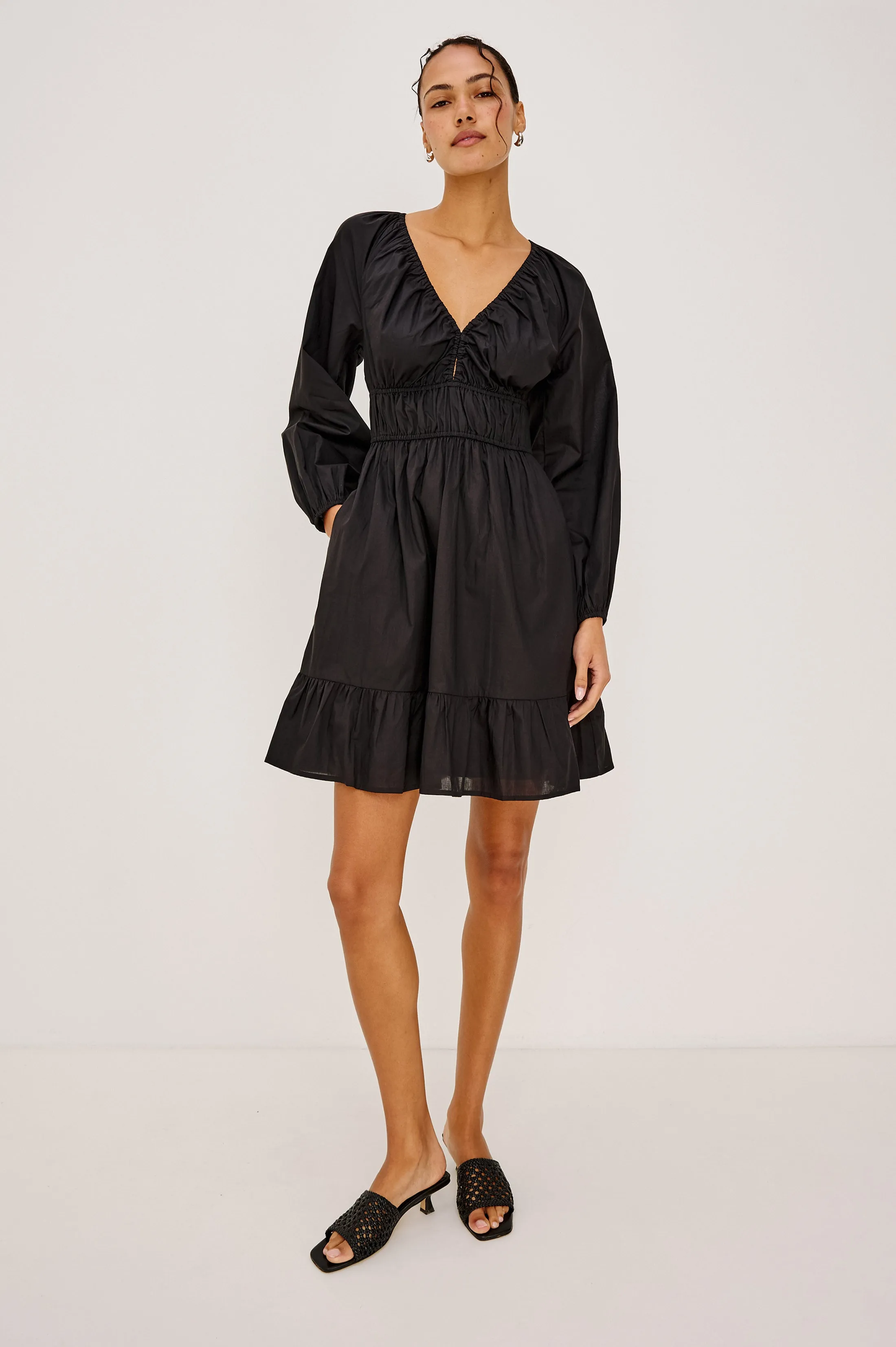 KRINA DRESS - BLACK sold by Rails product image thumbnail 4