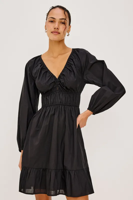 KRINA DRESS - BLACK made by Rails