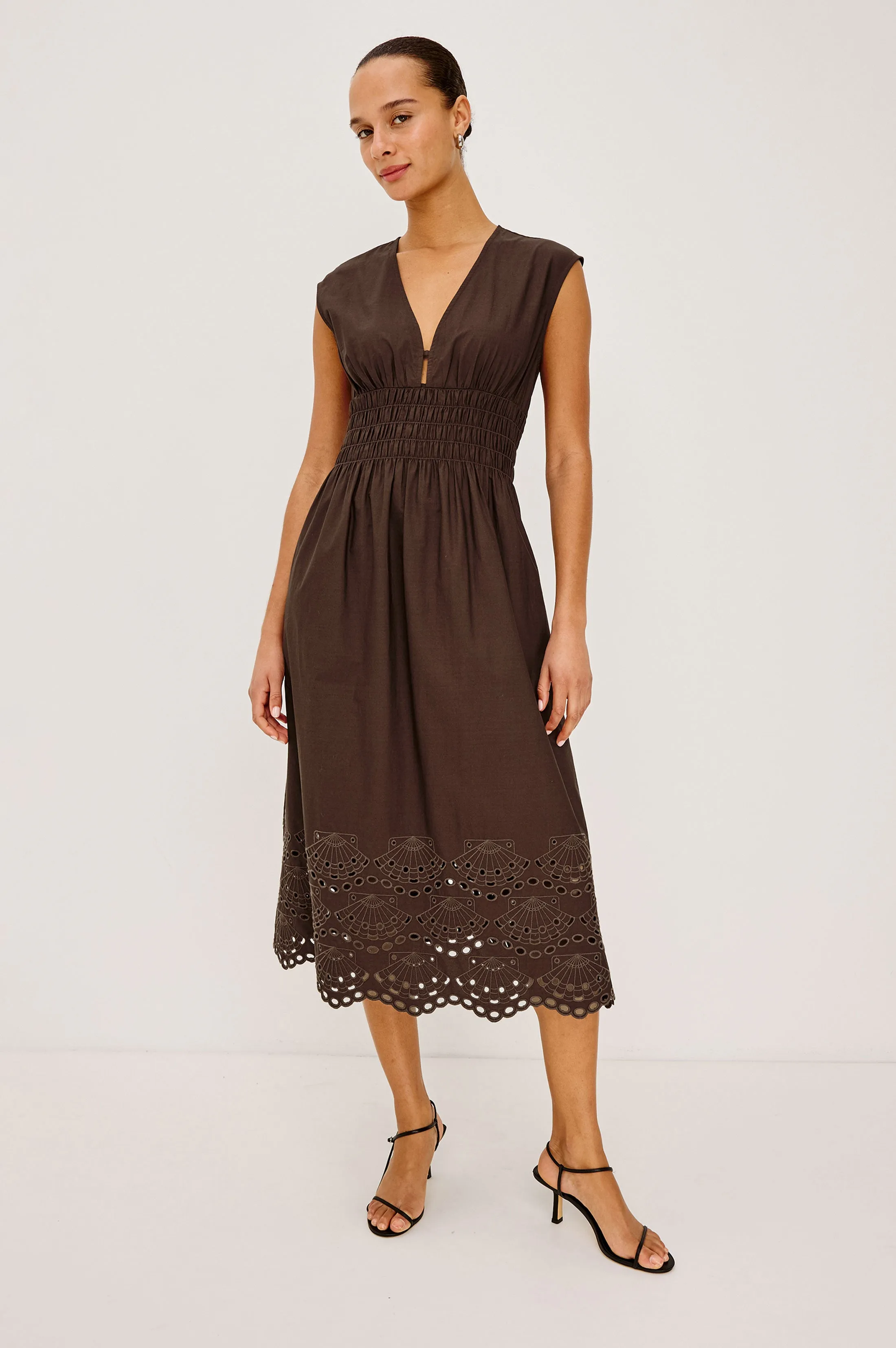 ROXANNE DRESS - ESPRESSO sold by Rails product image thumbnail 3