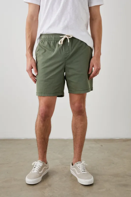 CRUZ SHORT - SPRING OLIVE sold by Rails
