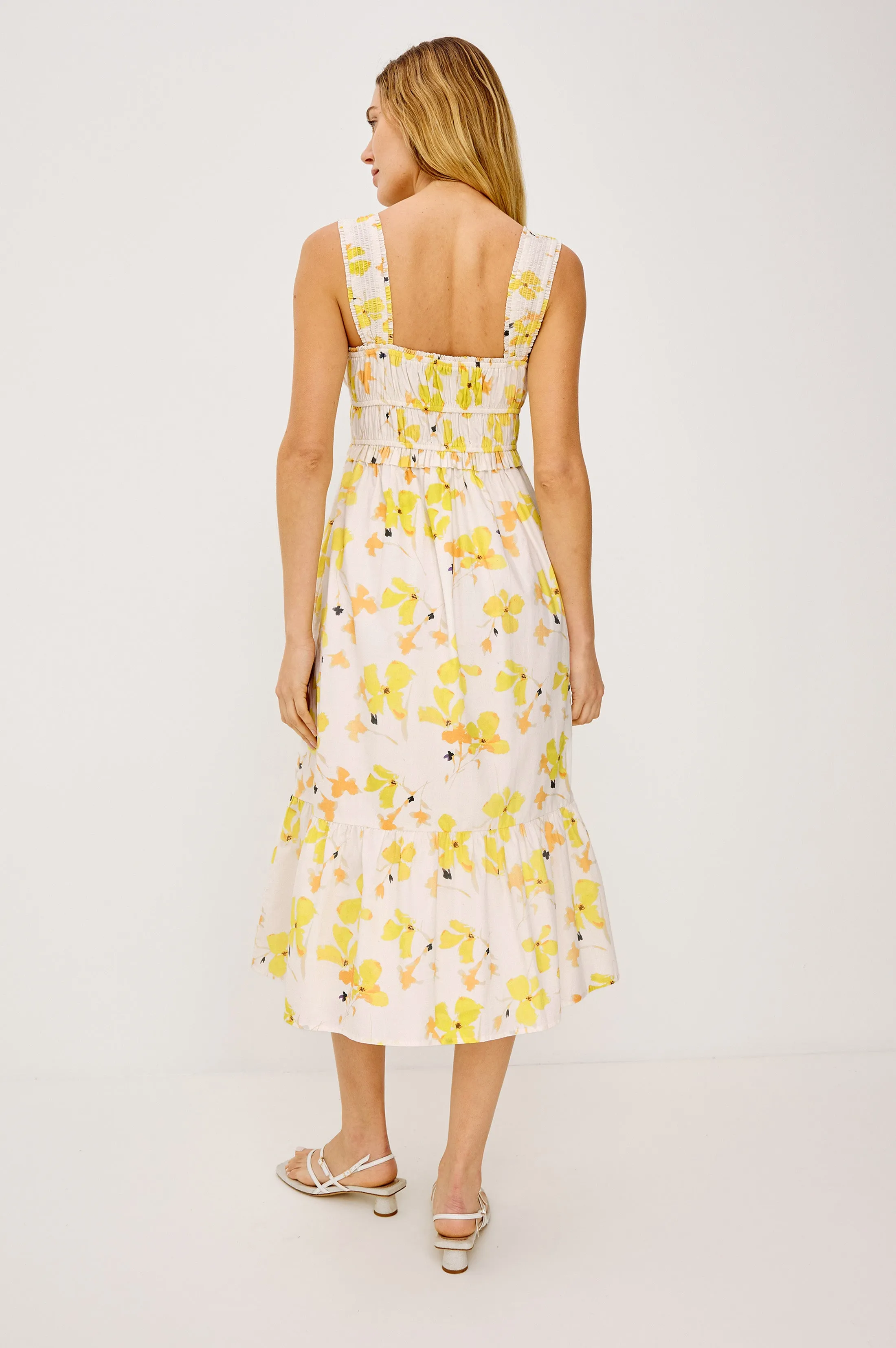RAFAELLA DRESS - TOSSED DAFFODILS sold by Rails product image thumbnail 4