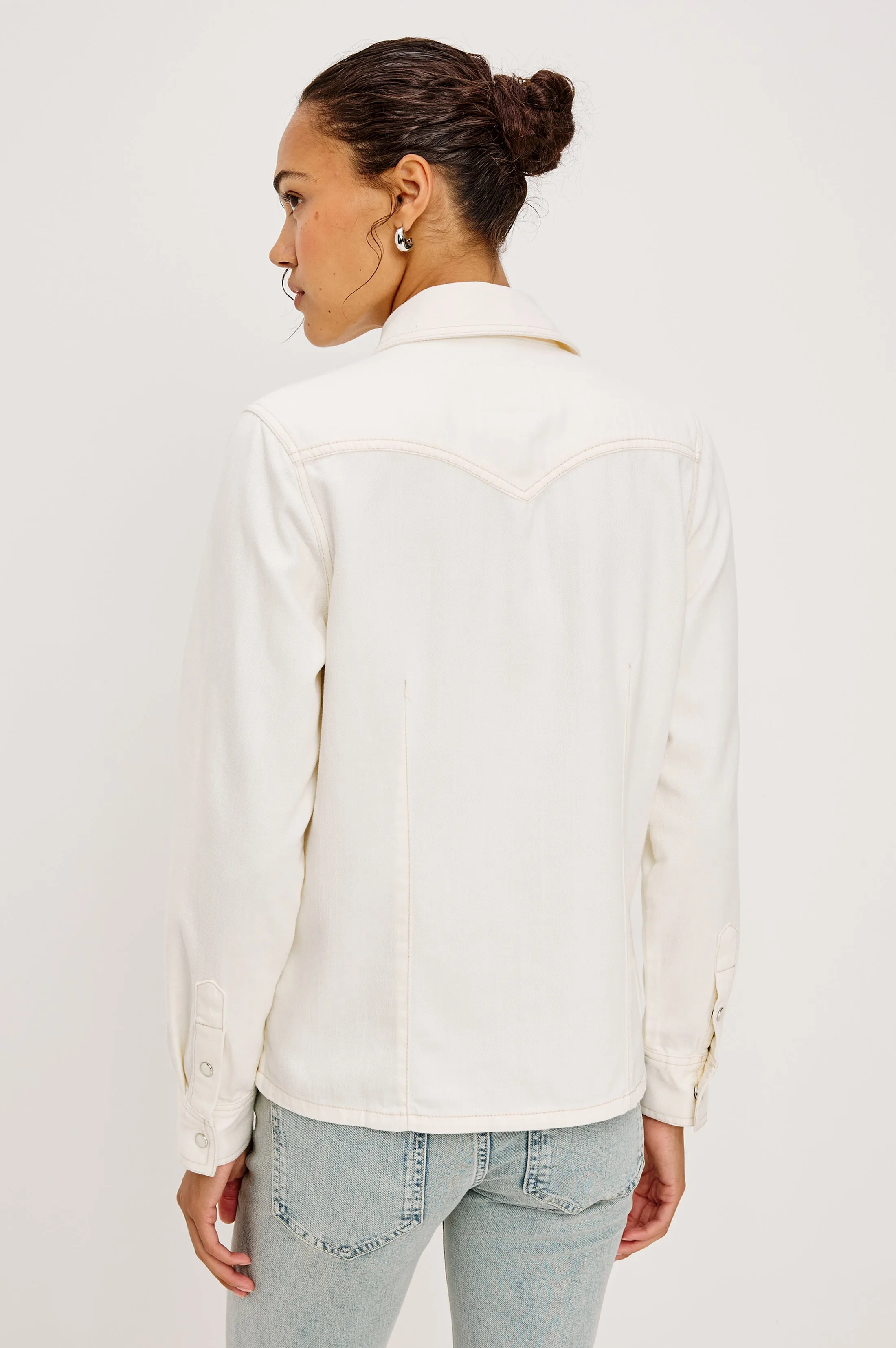 TAIANA SHIRT - IVORY sold by Rails product image thumbnail 5