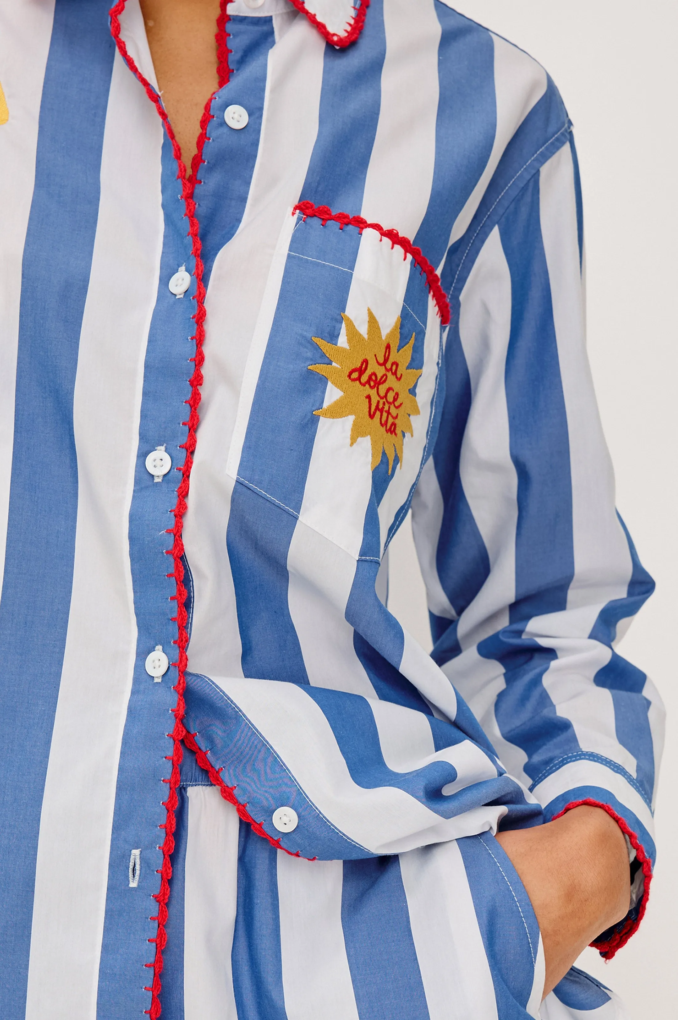 RAILS X GIADZY ELSA SHIRT - DOLCE VITA EMBROIDERY sold by Rails product image thumbnail 2