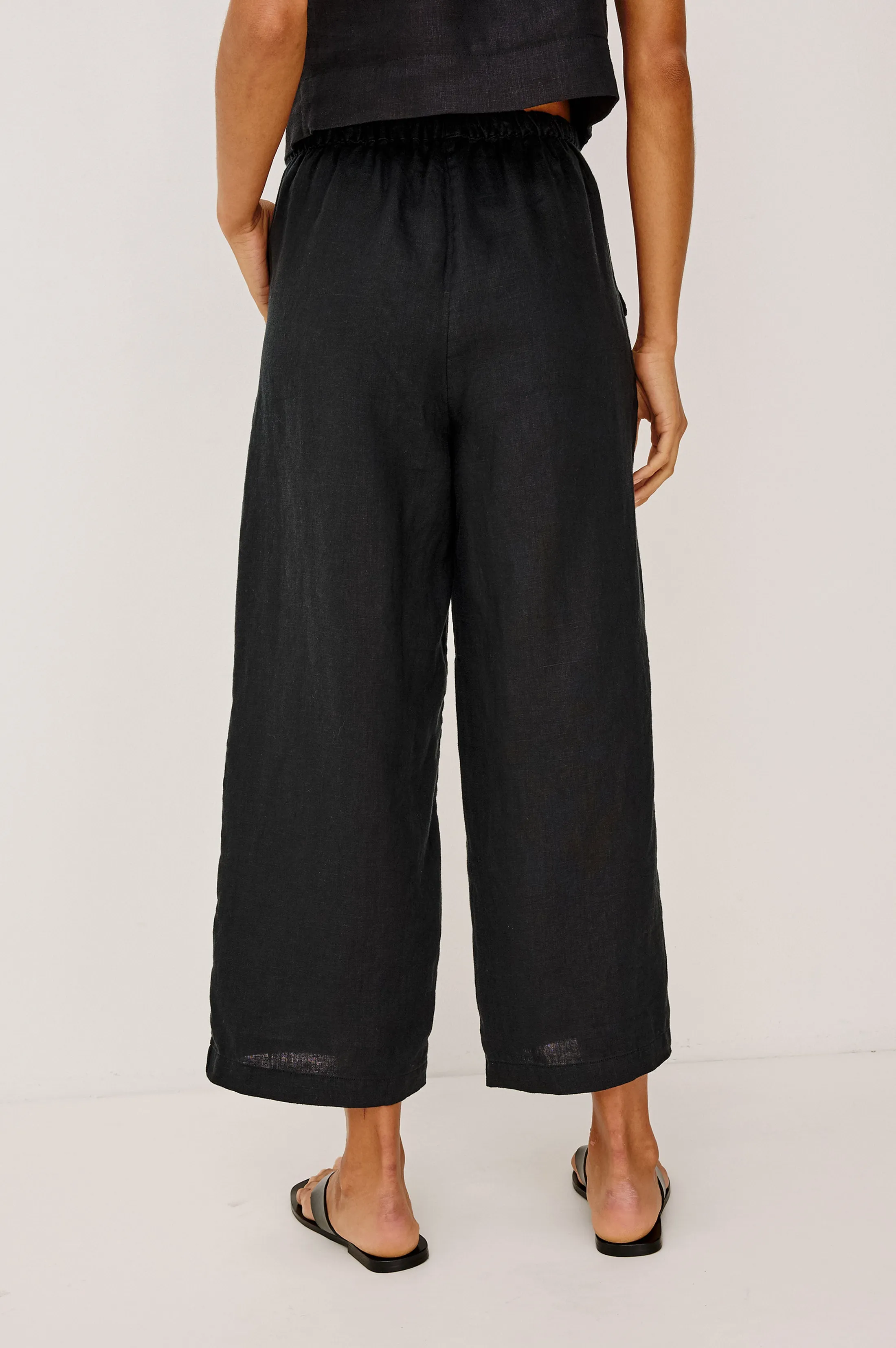 EMMIE CROP PANT - BLACK sold by Rails product image thumbnail 5