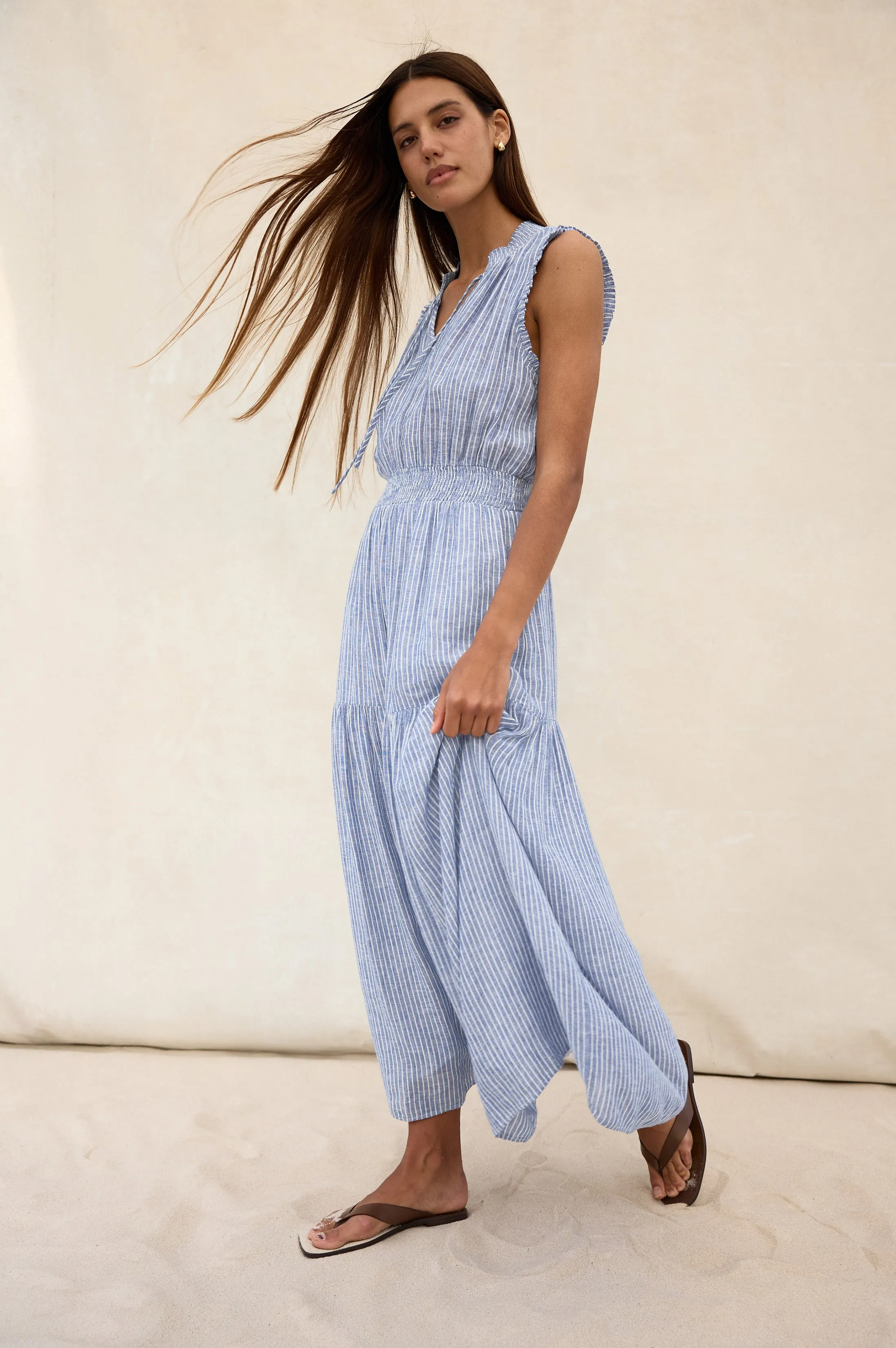 ALESSI DRESS - BARLETTA STRIPE sold by Rails