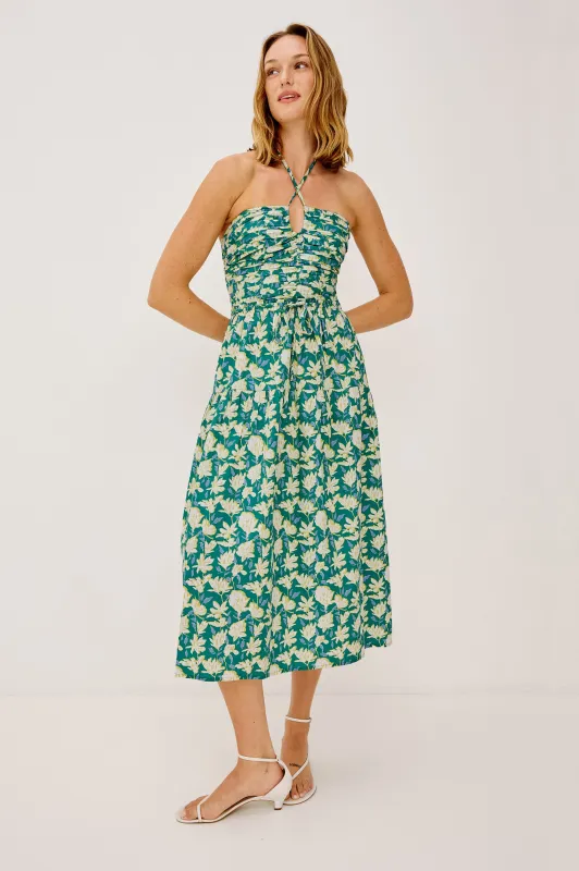 IRENE DRESS - GREEN MAYFLOWER made by Rails