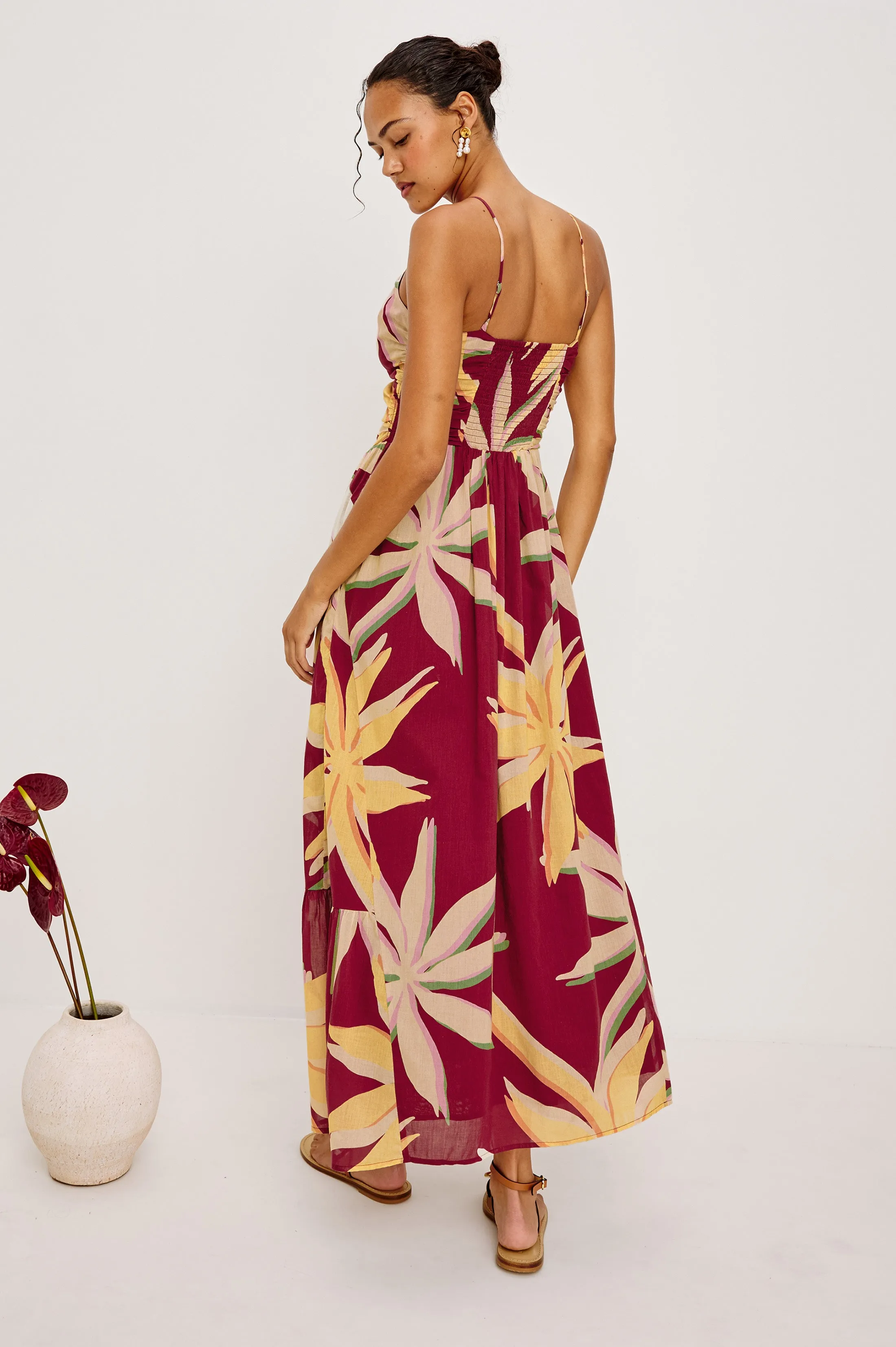 PALM DRESS - RED PALMA sold by Rails product image thumbnail 5