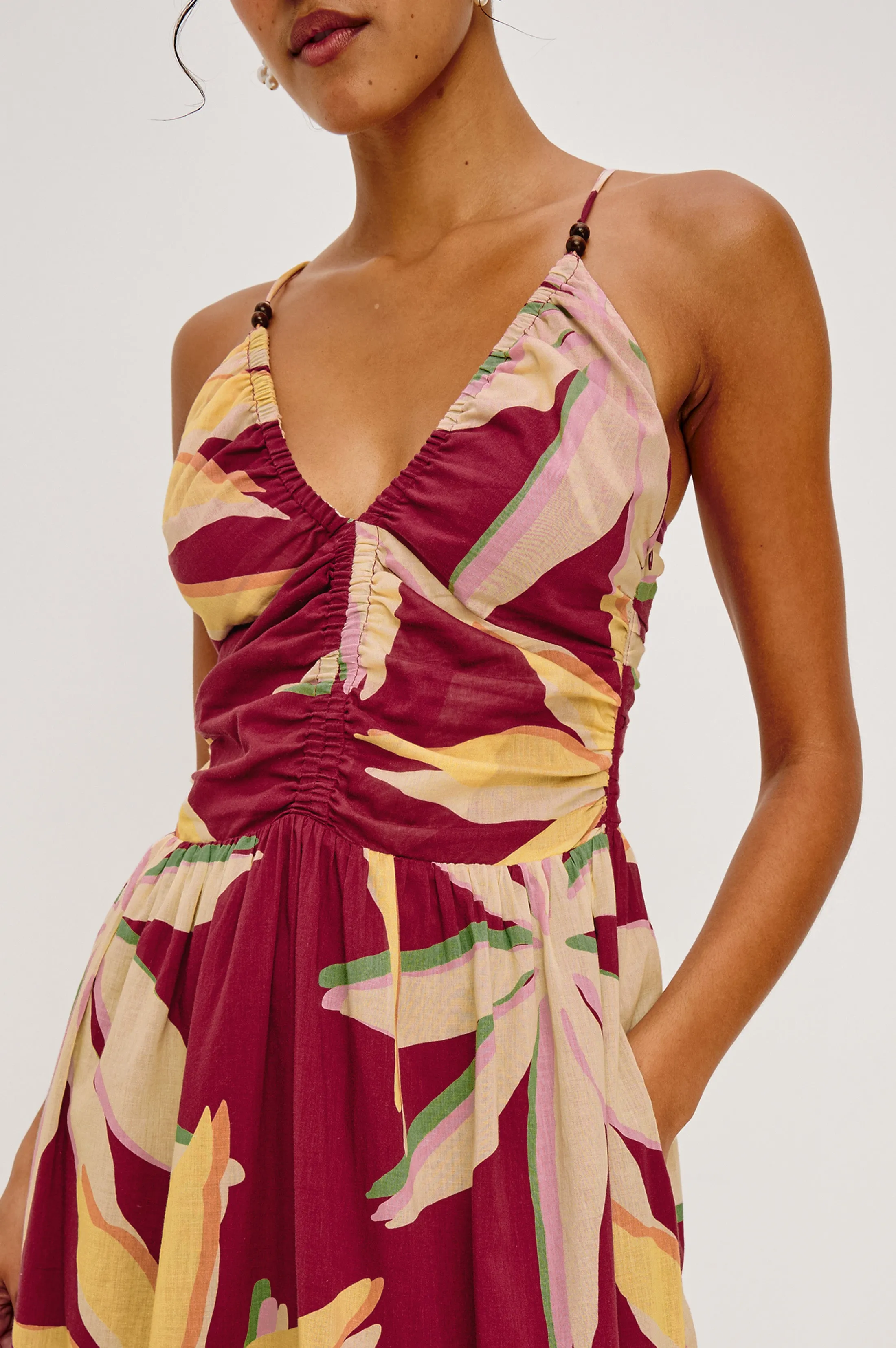 PALM DRESS - RED PALMA sold by Rails product image thumbnail 2