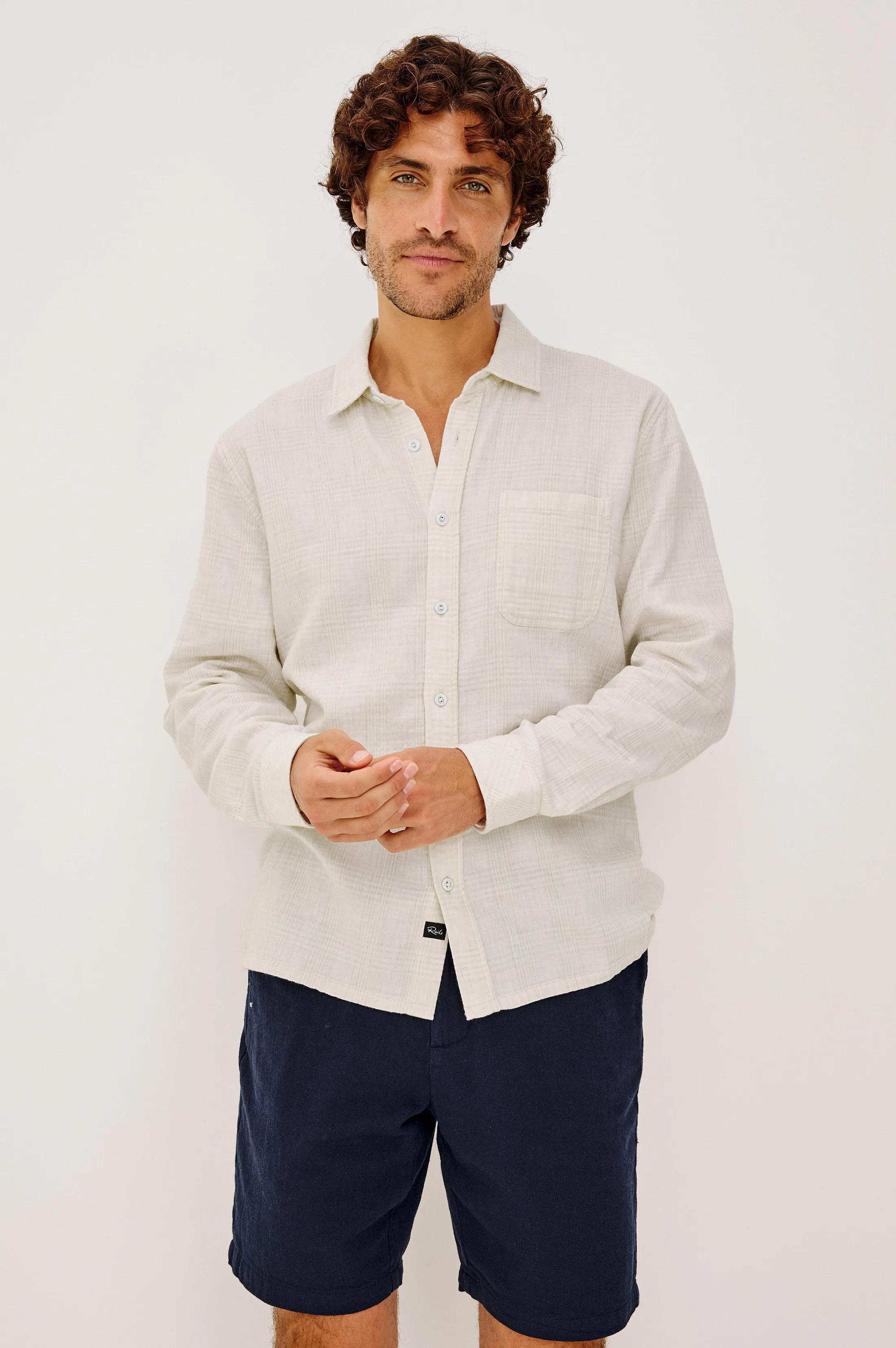 OWENS SHIRT - DUNE REED sold by Rails