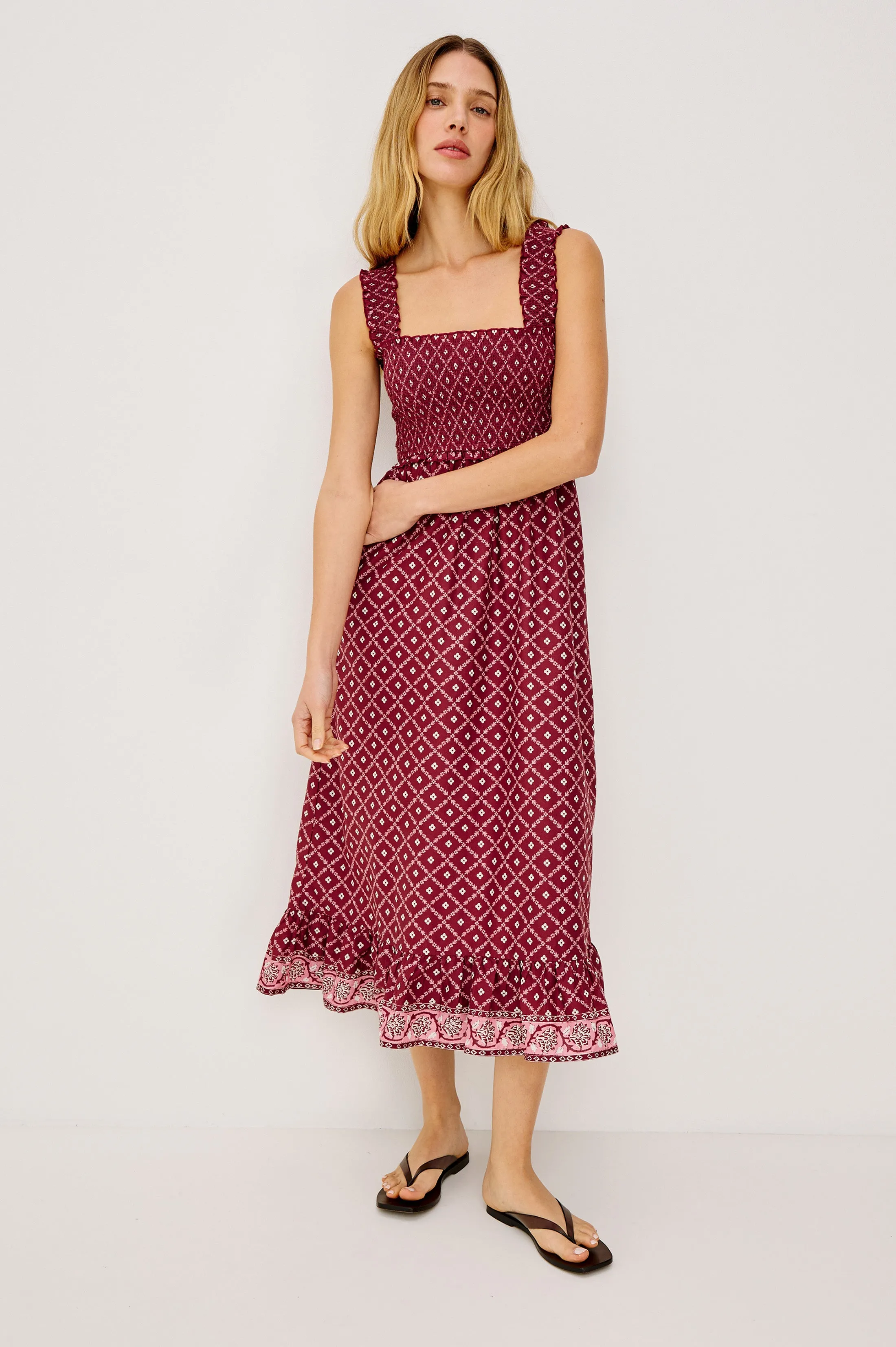 RUMI DRESS - FLOWER CHAIN sold by Rails product image thumbnail 3
