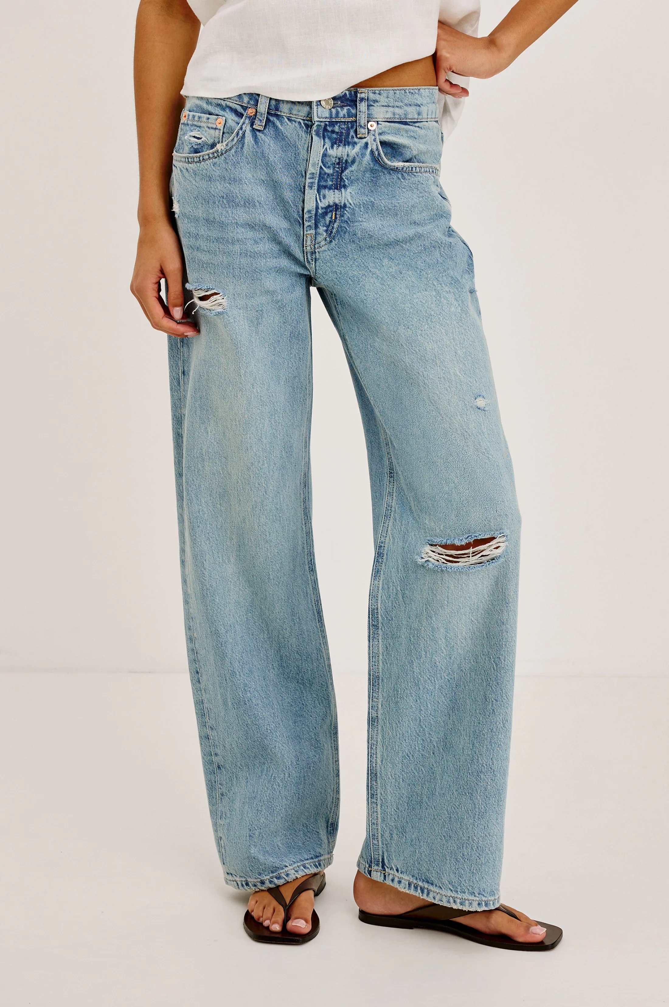 DEL MAR BOYFRIEND - HERITAGE DESTRUCTED sold by Rails product image thumbnail 4