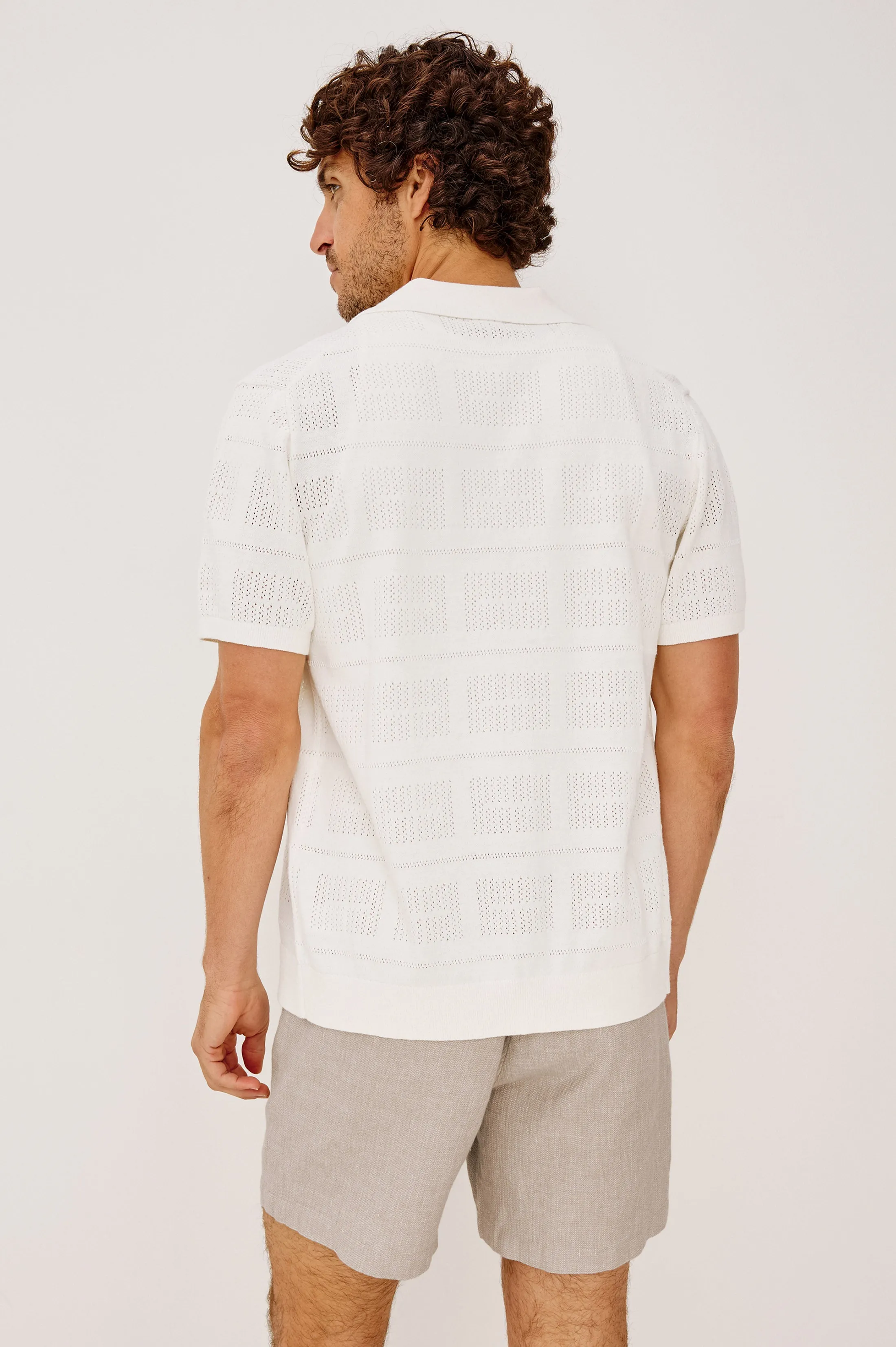 YATES SHIRT - WHITE sold by Rails product image thumbnail 5