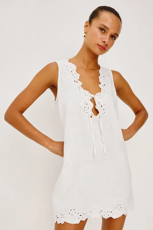 LUNETTA DRESS - WHITE made by Rails