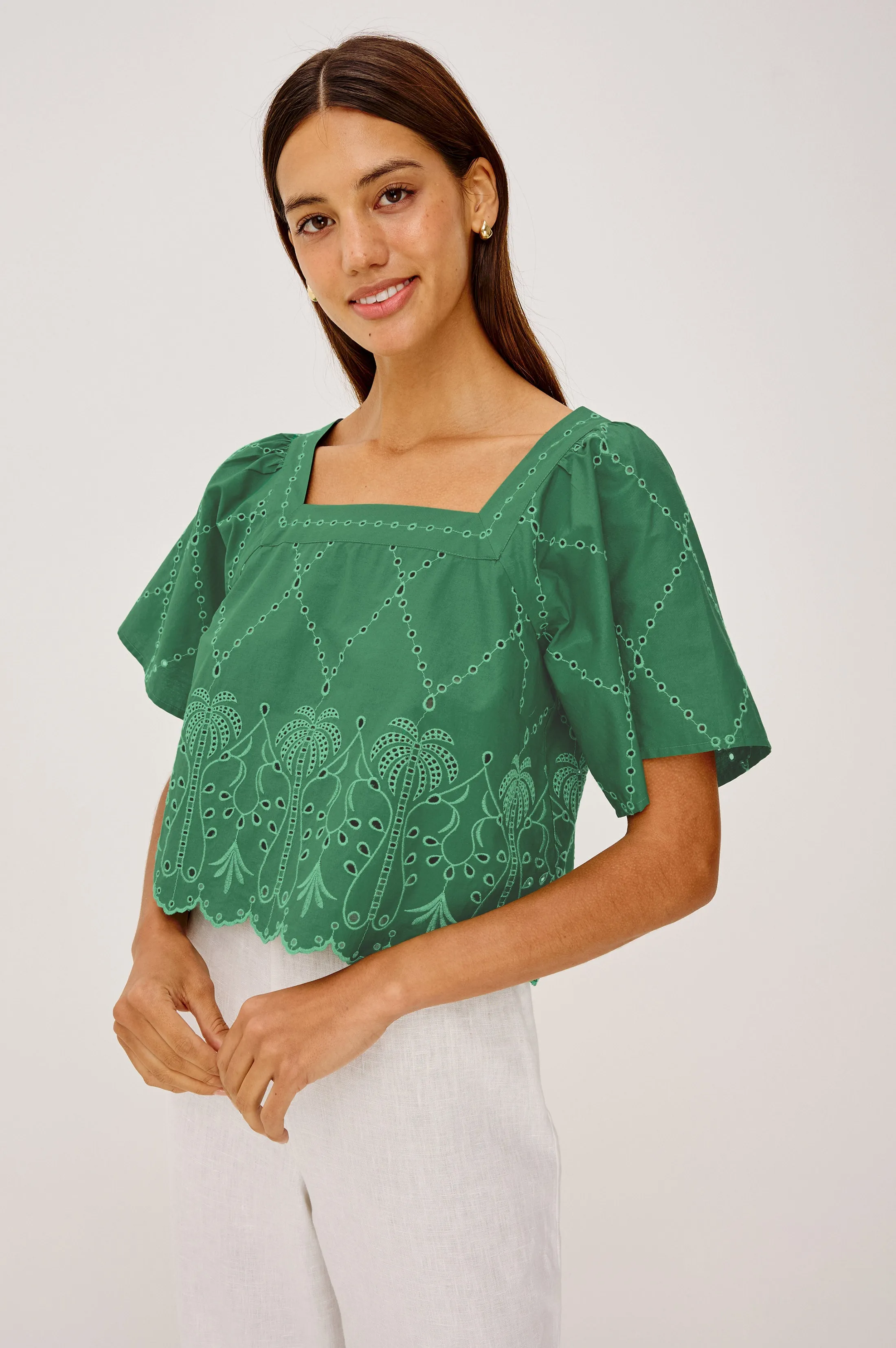 LAINE TOP - CLOVER sold by Rails