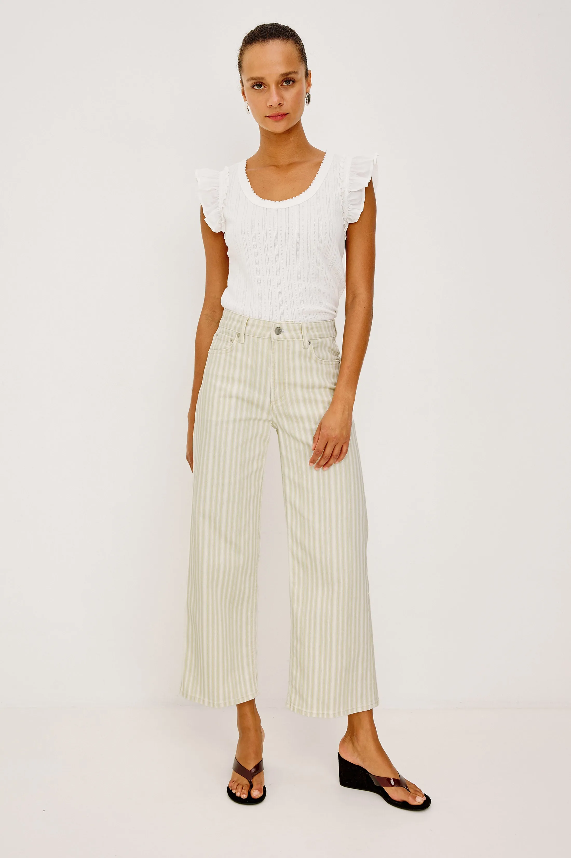 GIOVANNA TOP - WHITE sold by Rails product image thumbnail 3