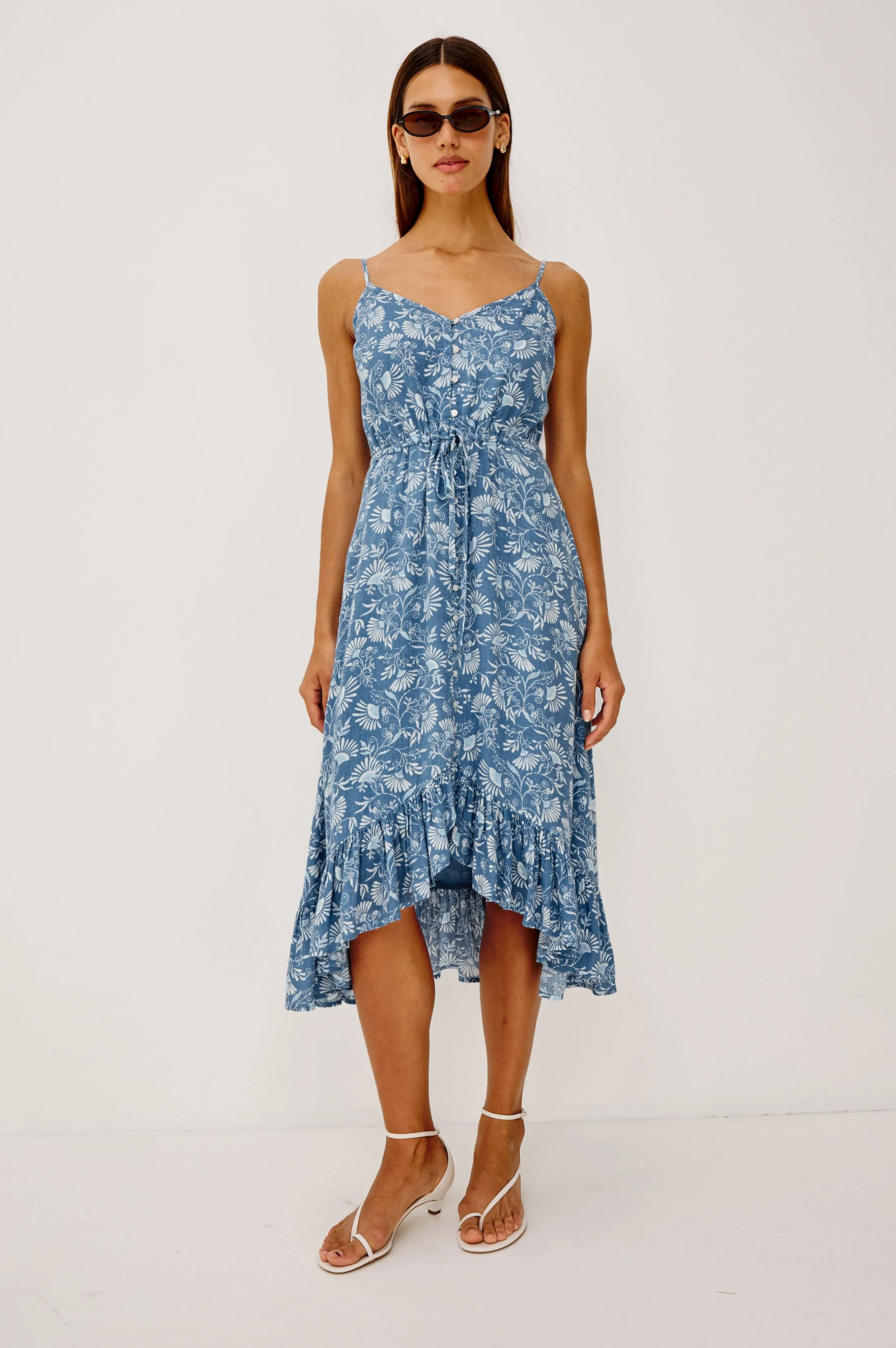 FRIDA DRESS - BLUE CASSIA sold by Rails product image thumbnail 3