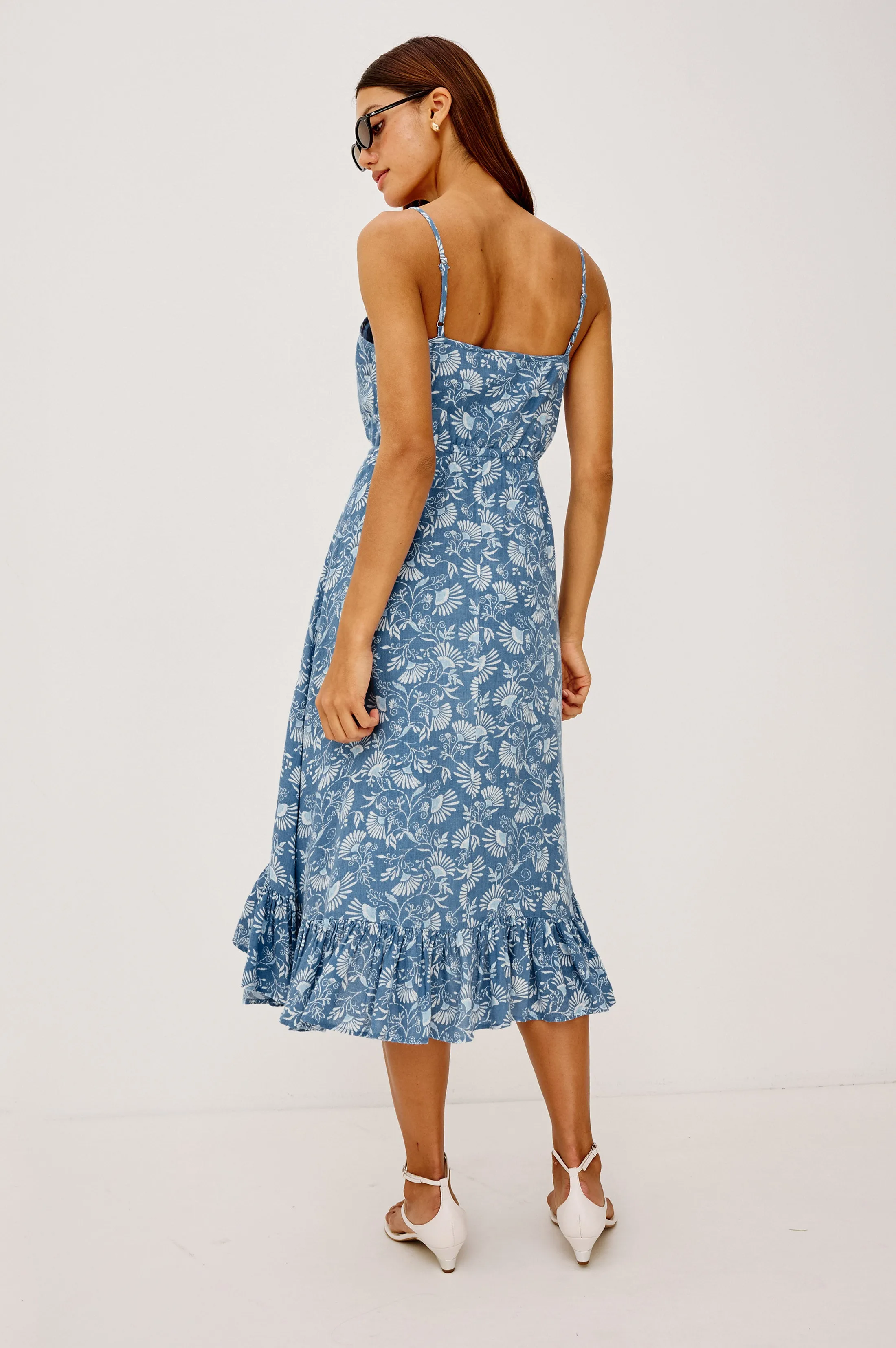 FRIDA DRESS - BLUE CASSIA sold by Rails product image thumbnail 4
