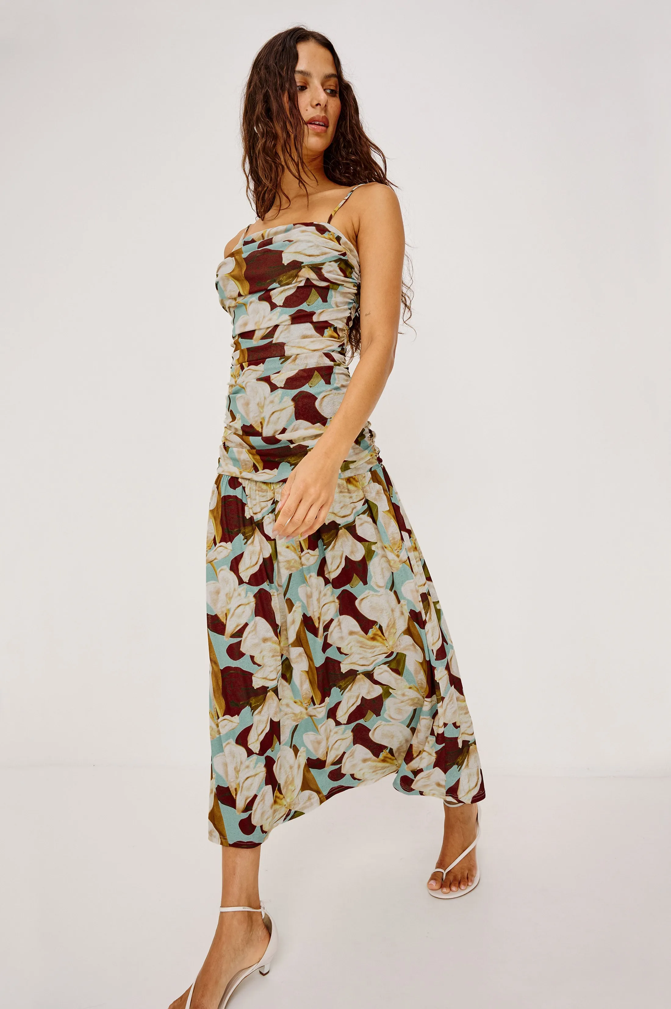 DOLLY DRESS - PLUMERIA sold by Rails
