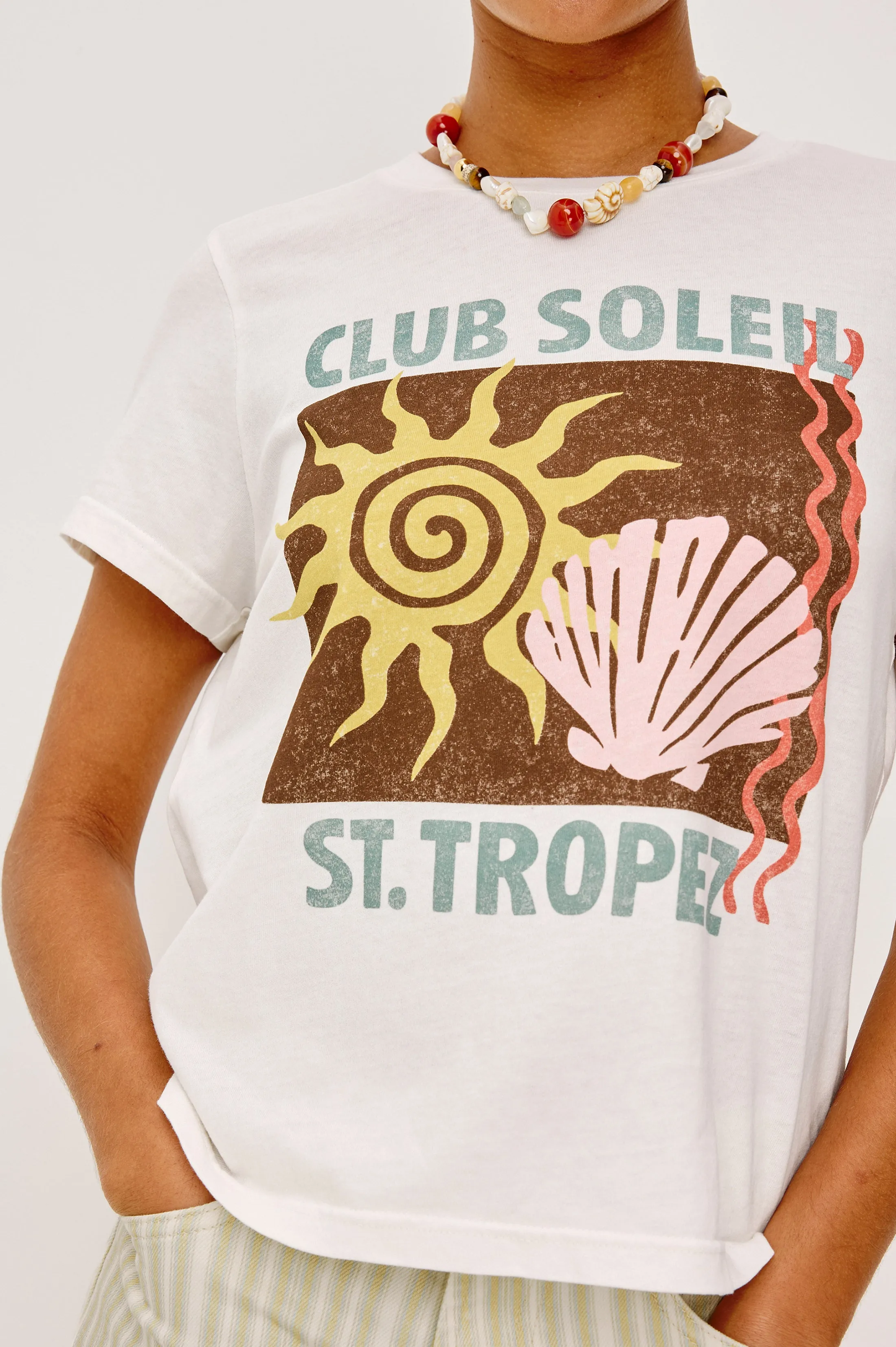 CLASSIC CREW T-SHIRT - SAN TROPEZ sold by Rails product image thumbnail 2
