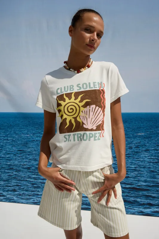 CLASSIC CREW T-SHIRT - SAN TROPEZ made by Rails