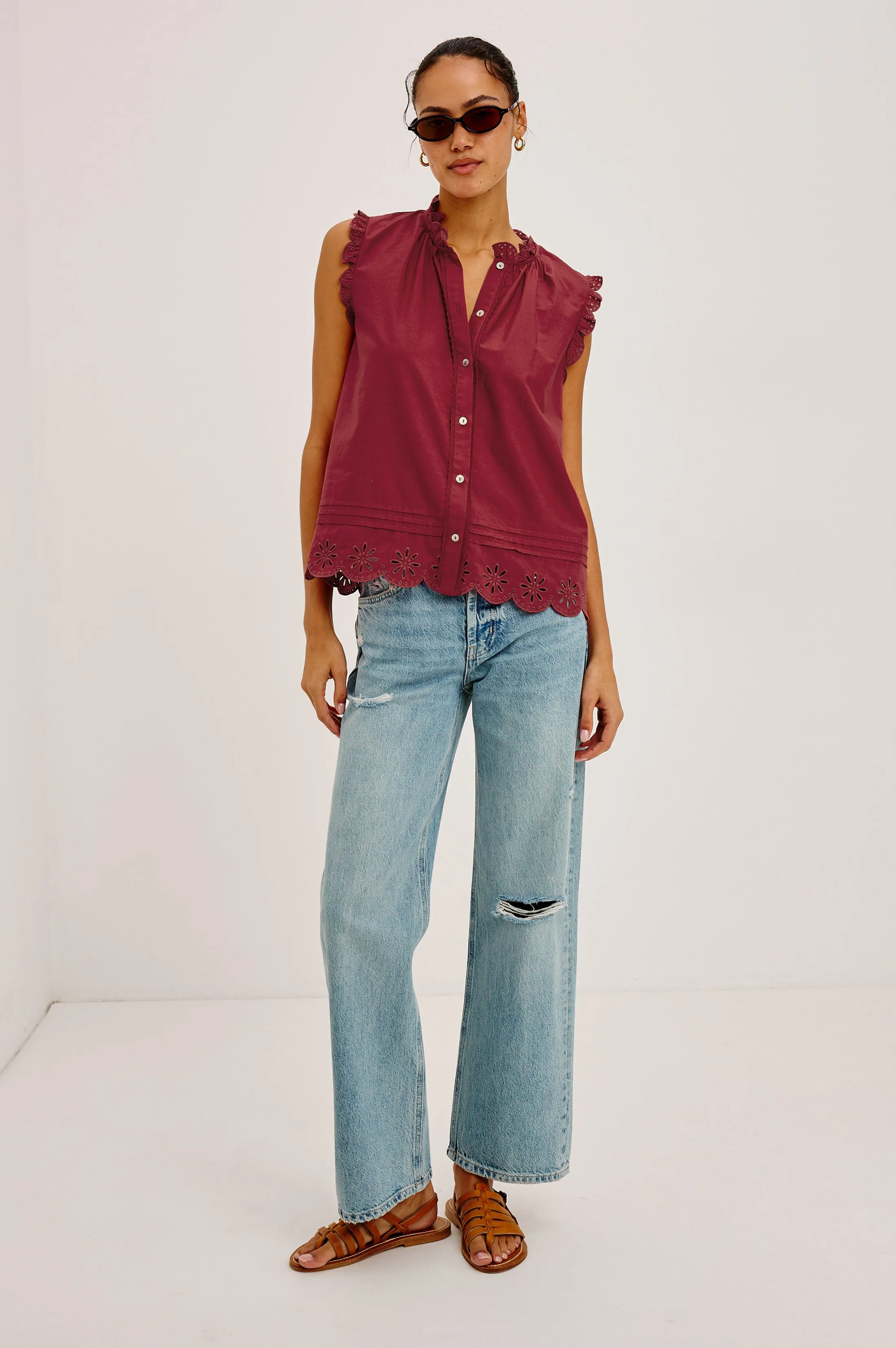 AVERY SHIRT - SPICE sold by Rails product image thumbnail 3