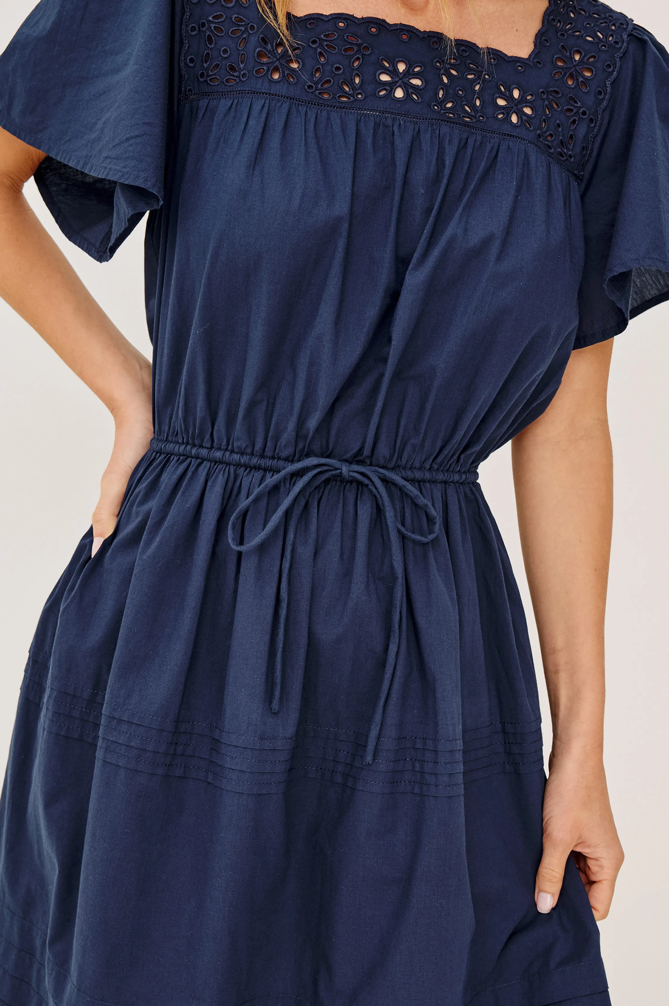 GALE DRESS - NAVY sold by Rails product image thumbnail 2