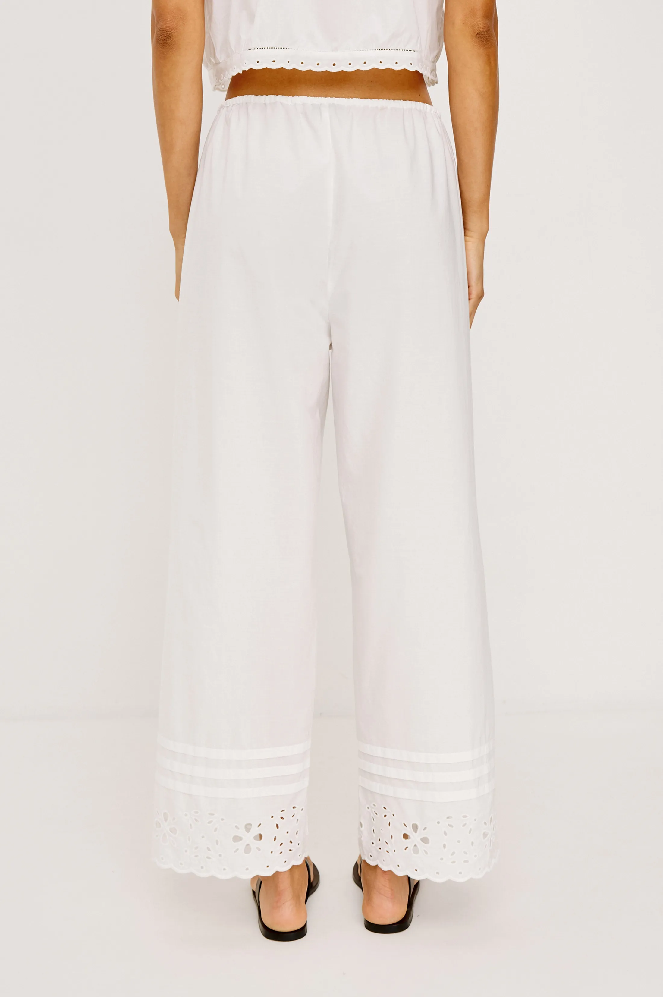 LYDIA PANT - WHITE sold by Rails product image thumbnail 4