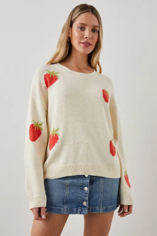 PERCI SWEATER - STRAWBERRIES sold by Rails