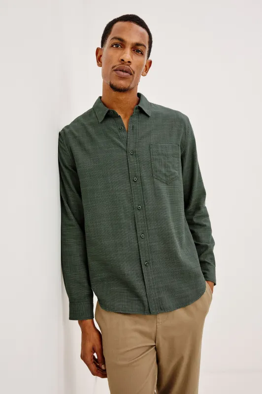 WYATT SHIRT - PINE ETCH made by Rails