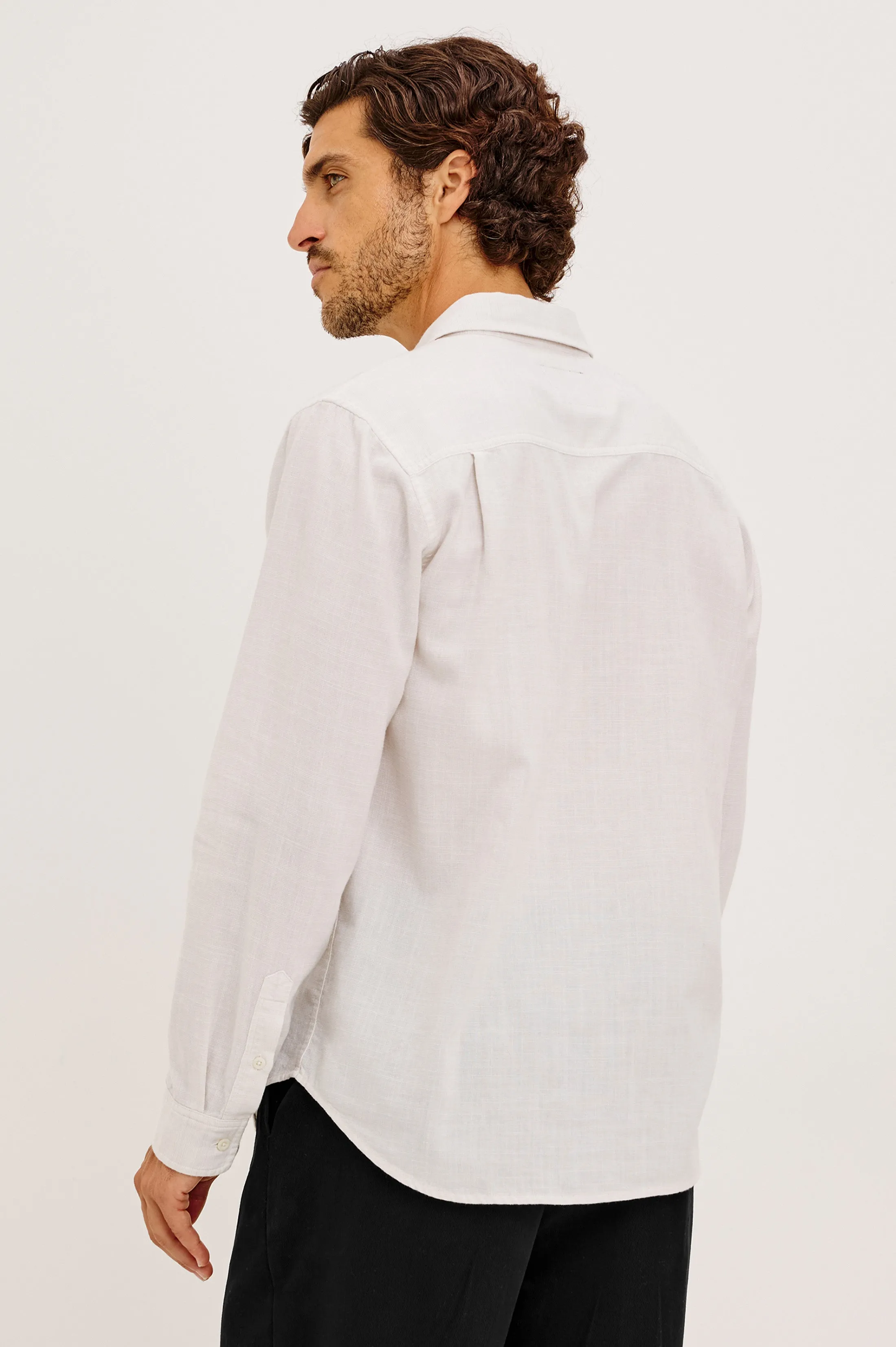 WYATT SHIRT - IVORY ETCH sold by Rails product image thumbnail 4