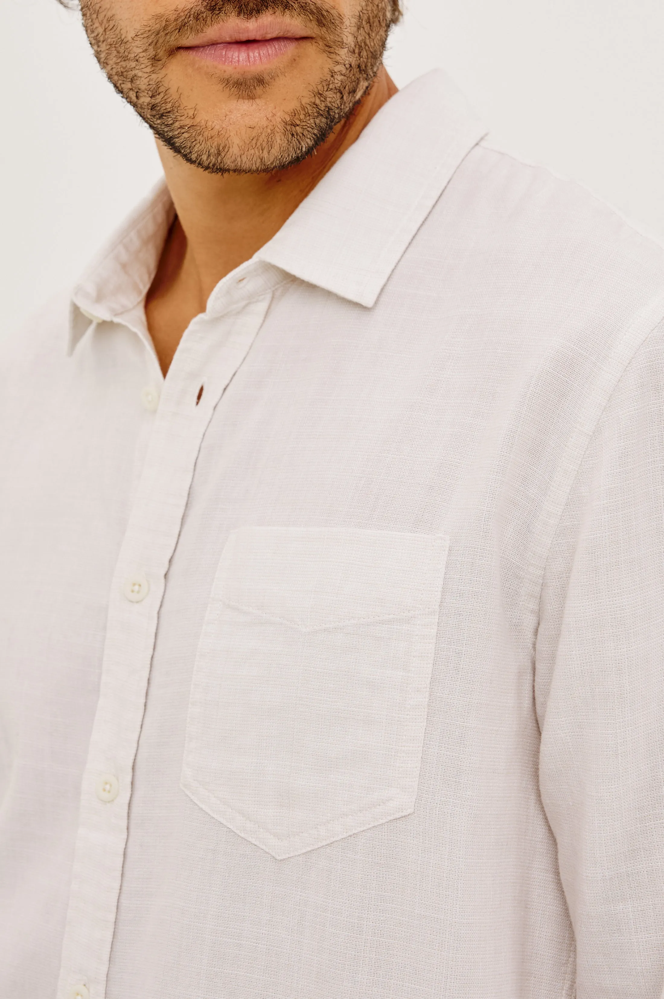 WYATT SHIRT - IVORY ETCH sold by Rails product image thumbnail 2