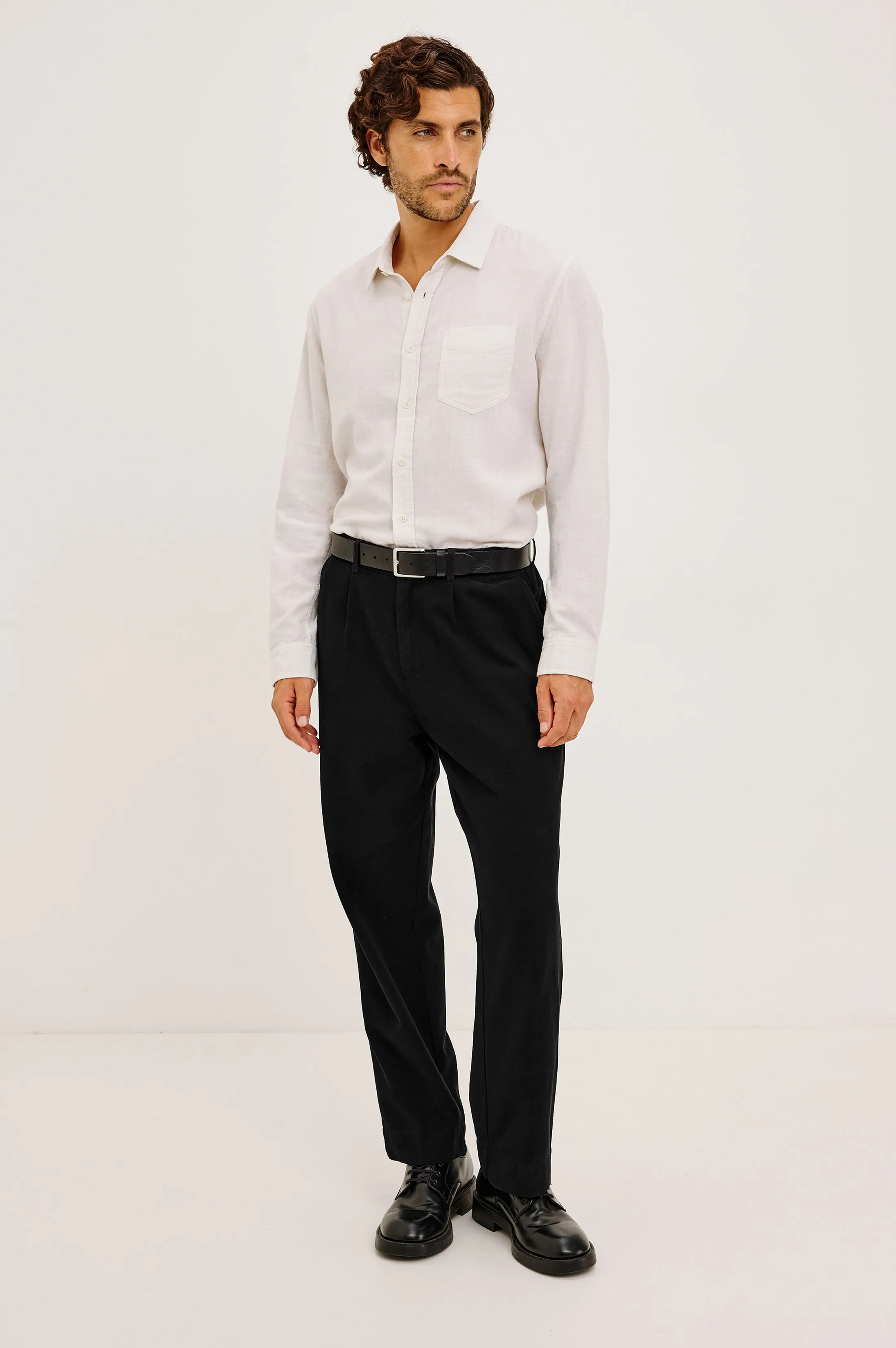 WYATT SHIRT - IVORY ETCH sold by Rails product image thumbnail 3
