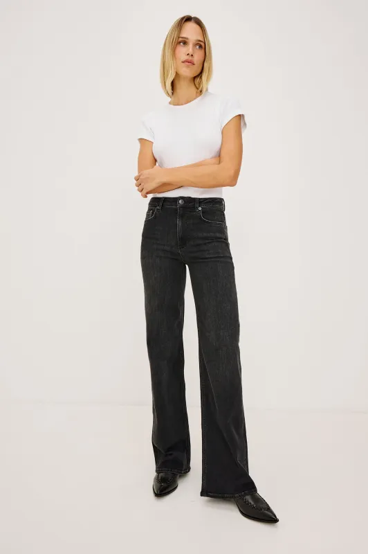 GETTY WIDE LEG - VINTAGE BLACK made by Rails
