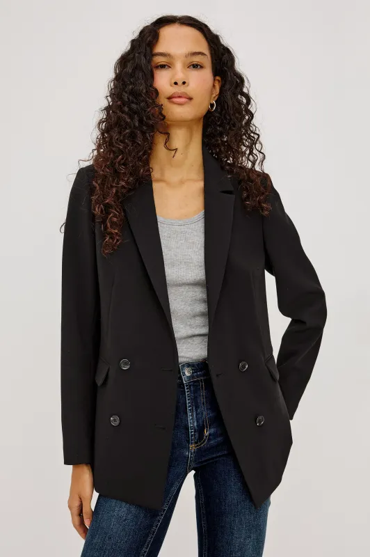 JAC BLAZER - BLACK made by Rails