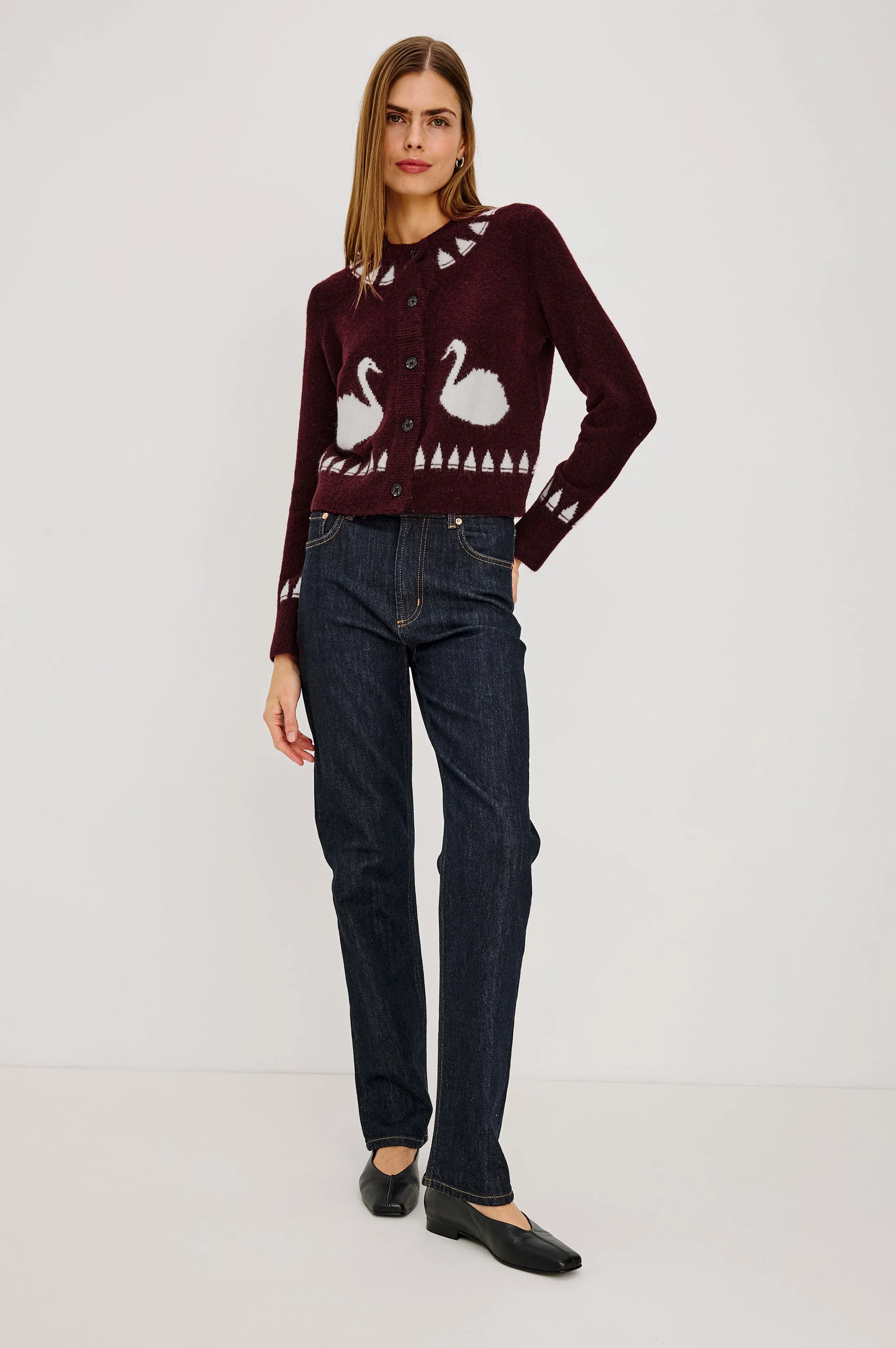 MILLIE CARDIGAN - SWANS sold by Rails product image thumbnail 3