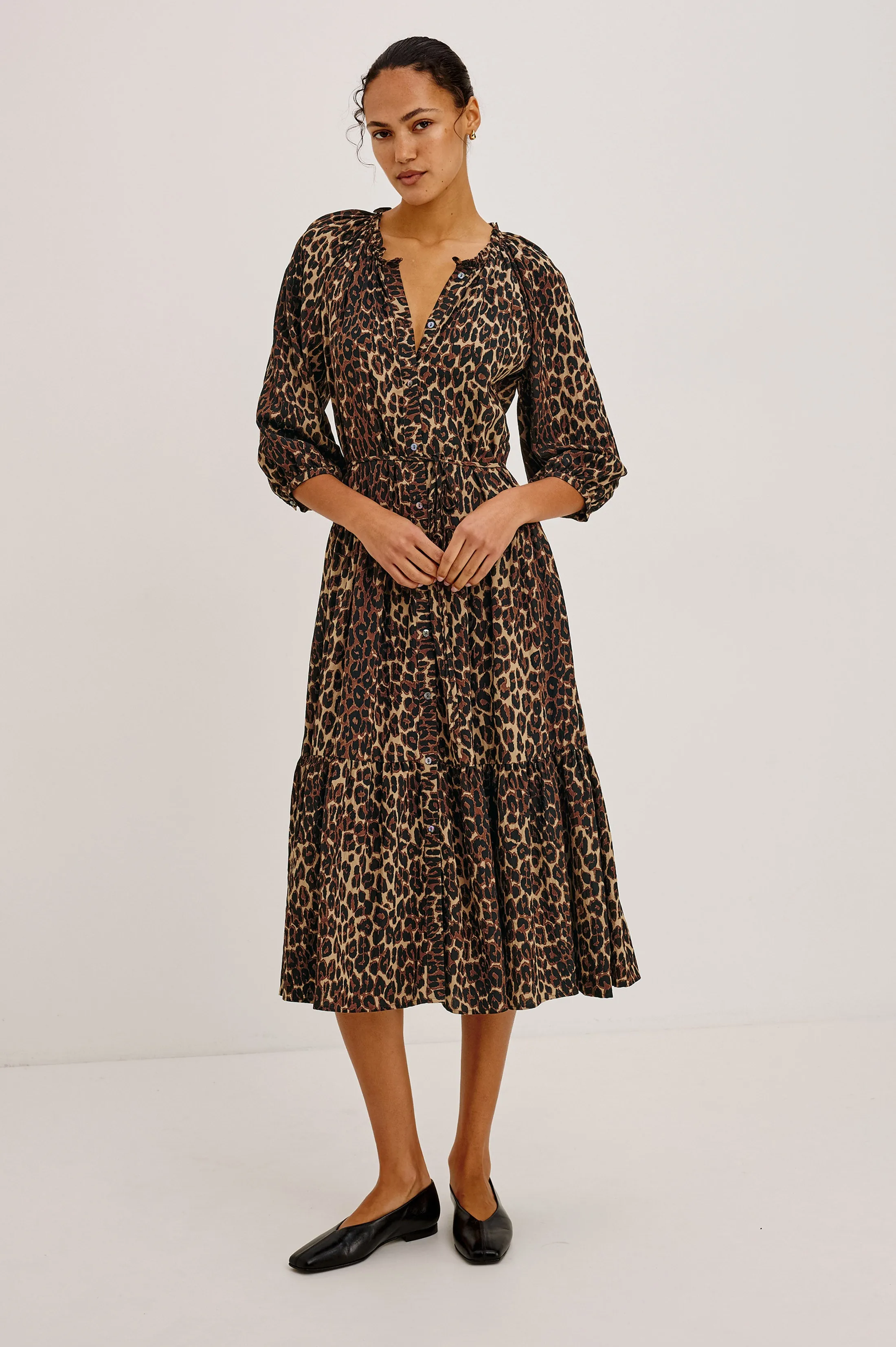 LEANNE DRESS - BROWN NALA sold by Rails product image thumbnail 3
