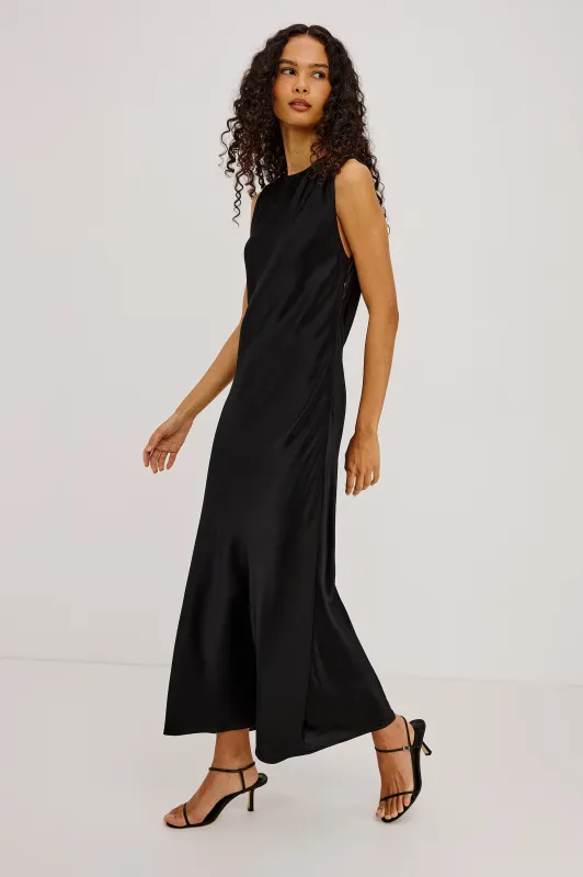 MIRA DRESS - BLACK made by Rails