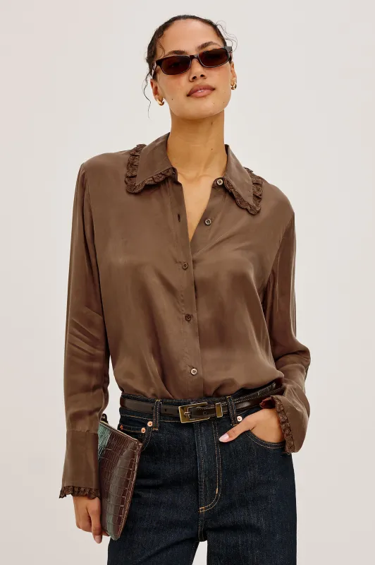 BEATRIX SHIRT - CINNAMON made by Rails